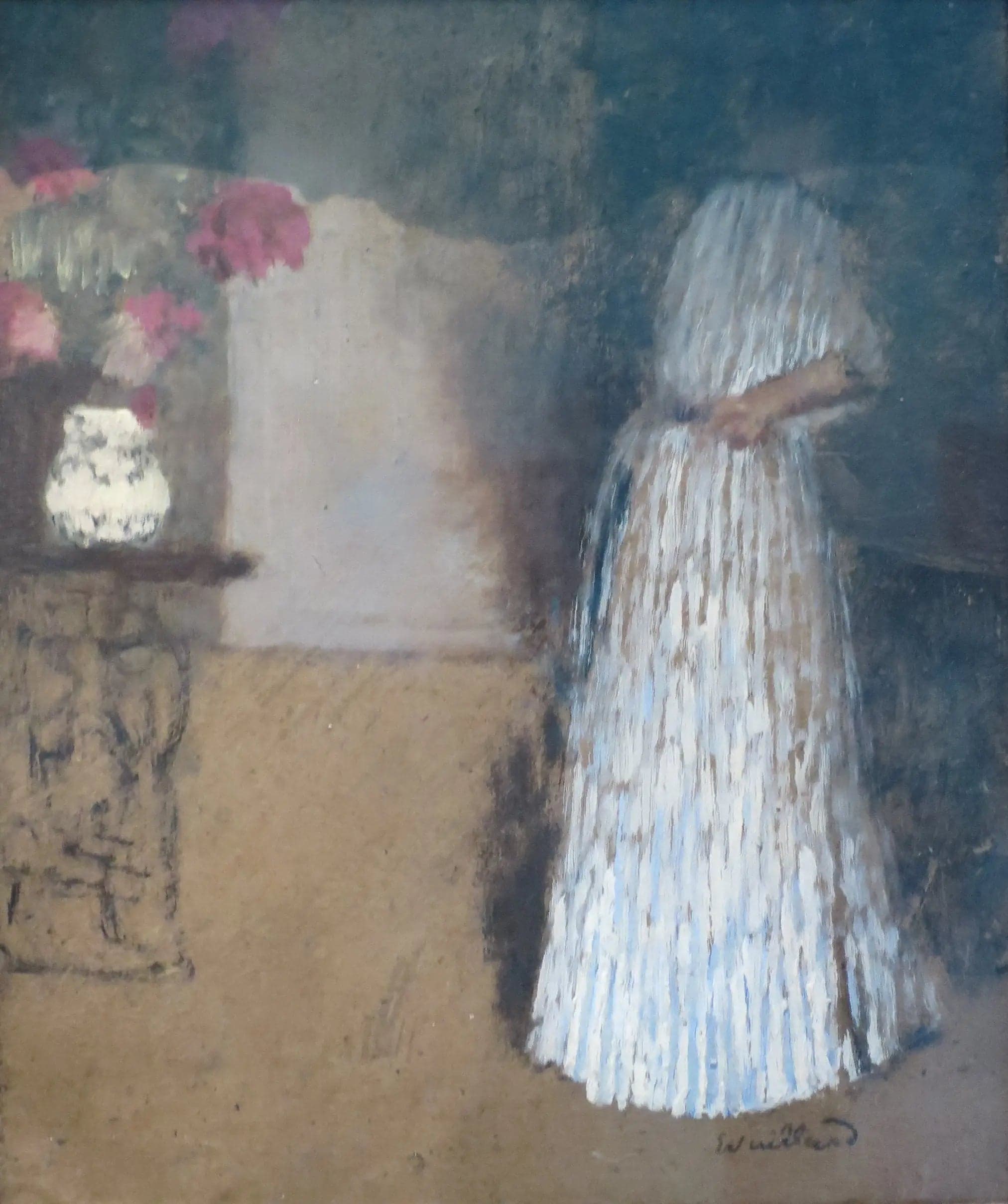 Young woman in a room
