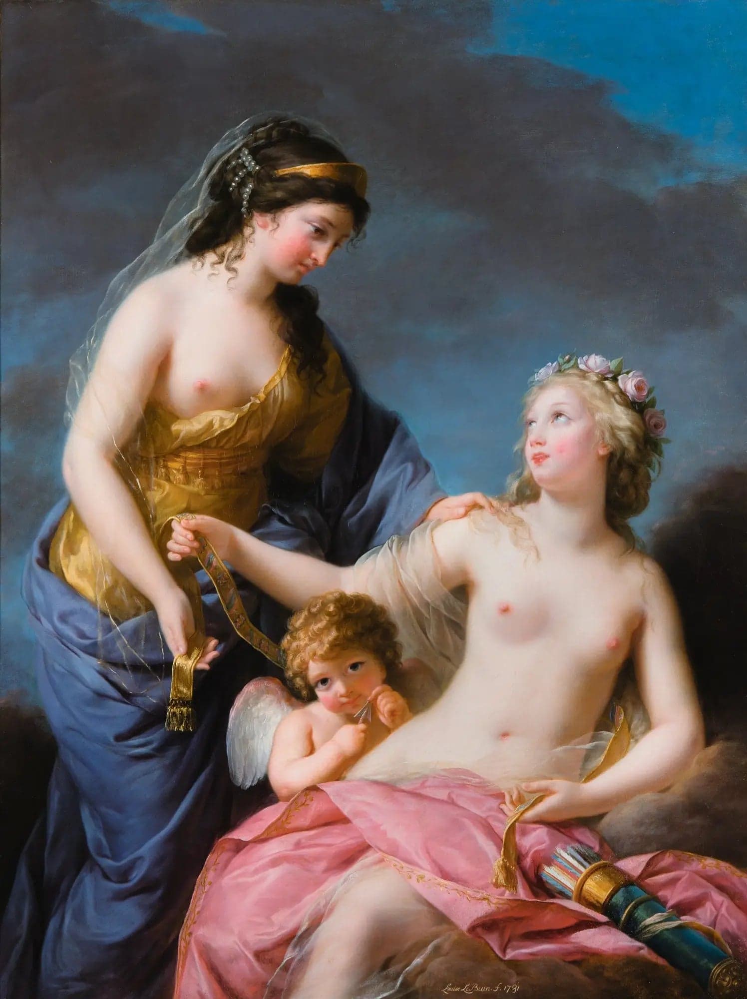 Juno demanding Venus to lend her her magic belt