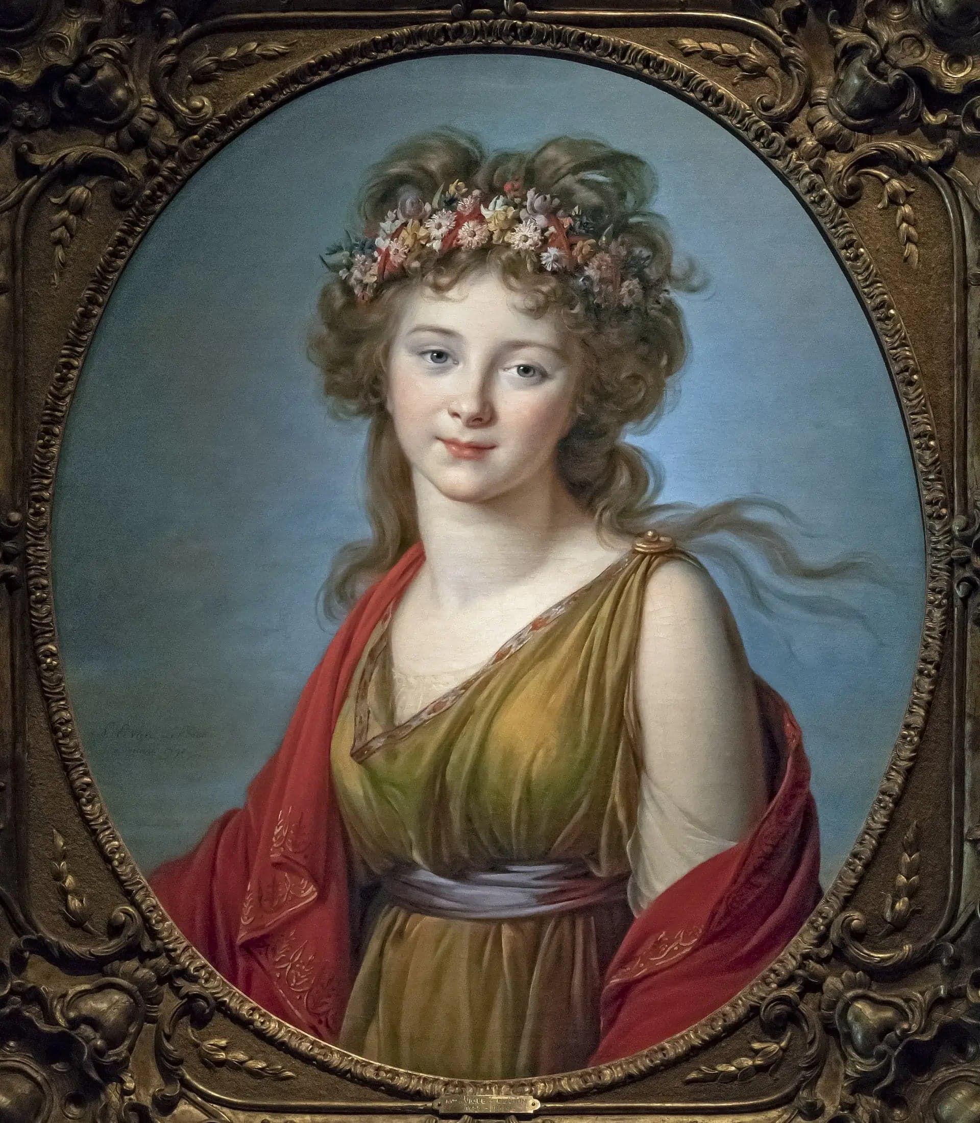 Portrait of Countess Kagenek as Flora