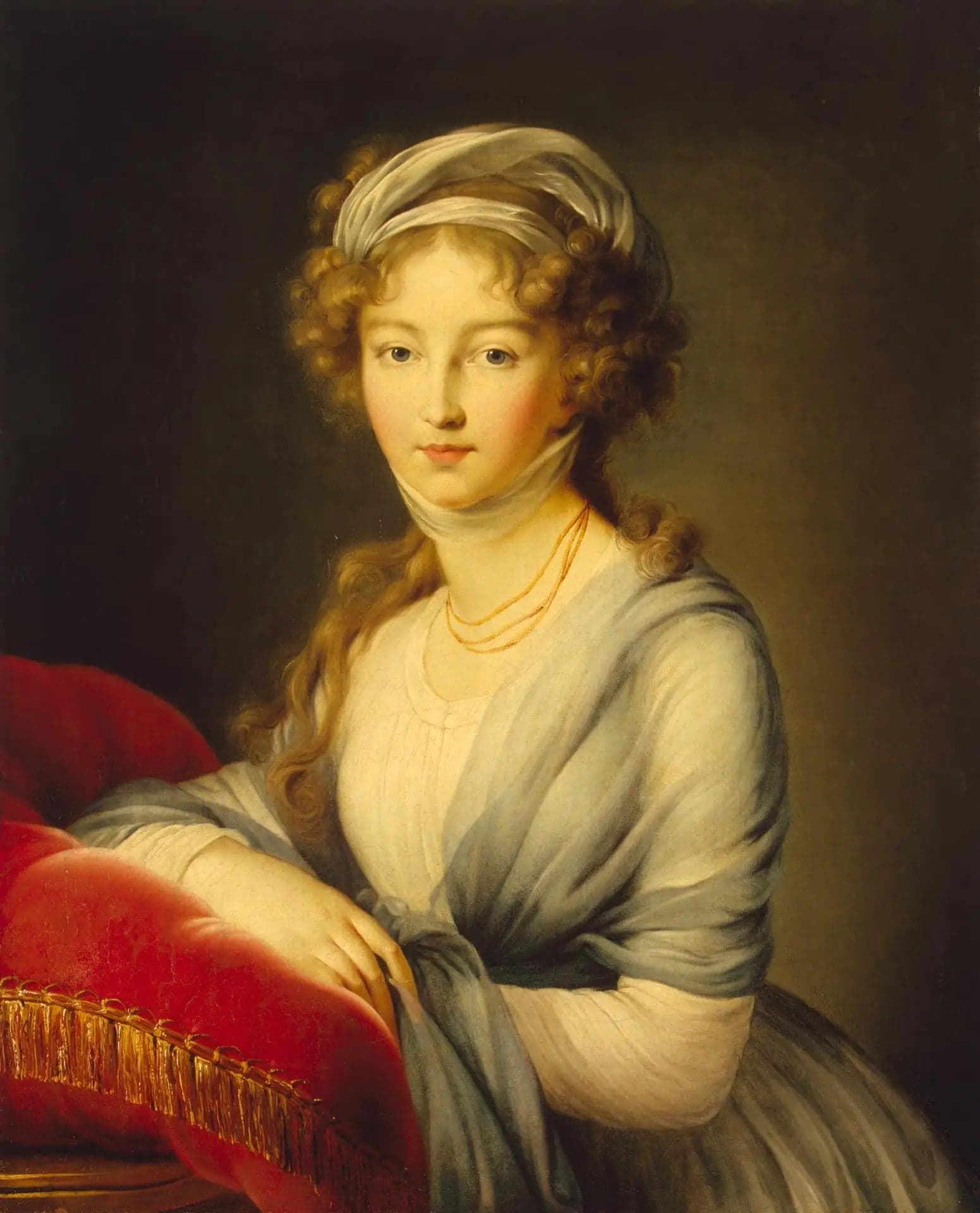 Portrait of Empress Elizabeth Alexeievna