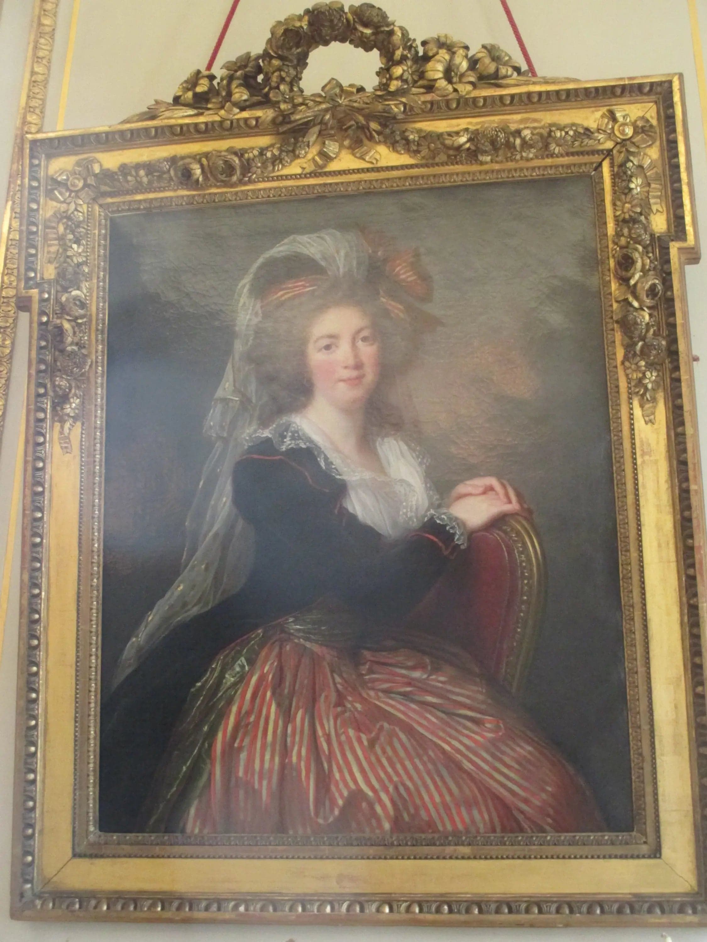 Portrait of Geneviève-Sophie de Couteux du Molay