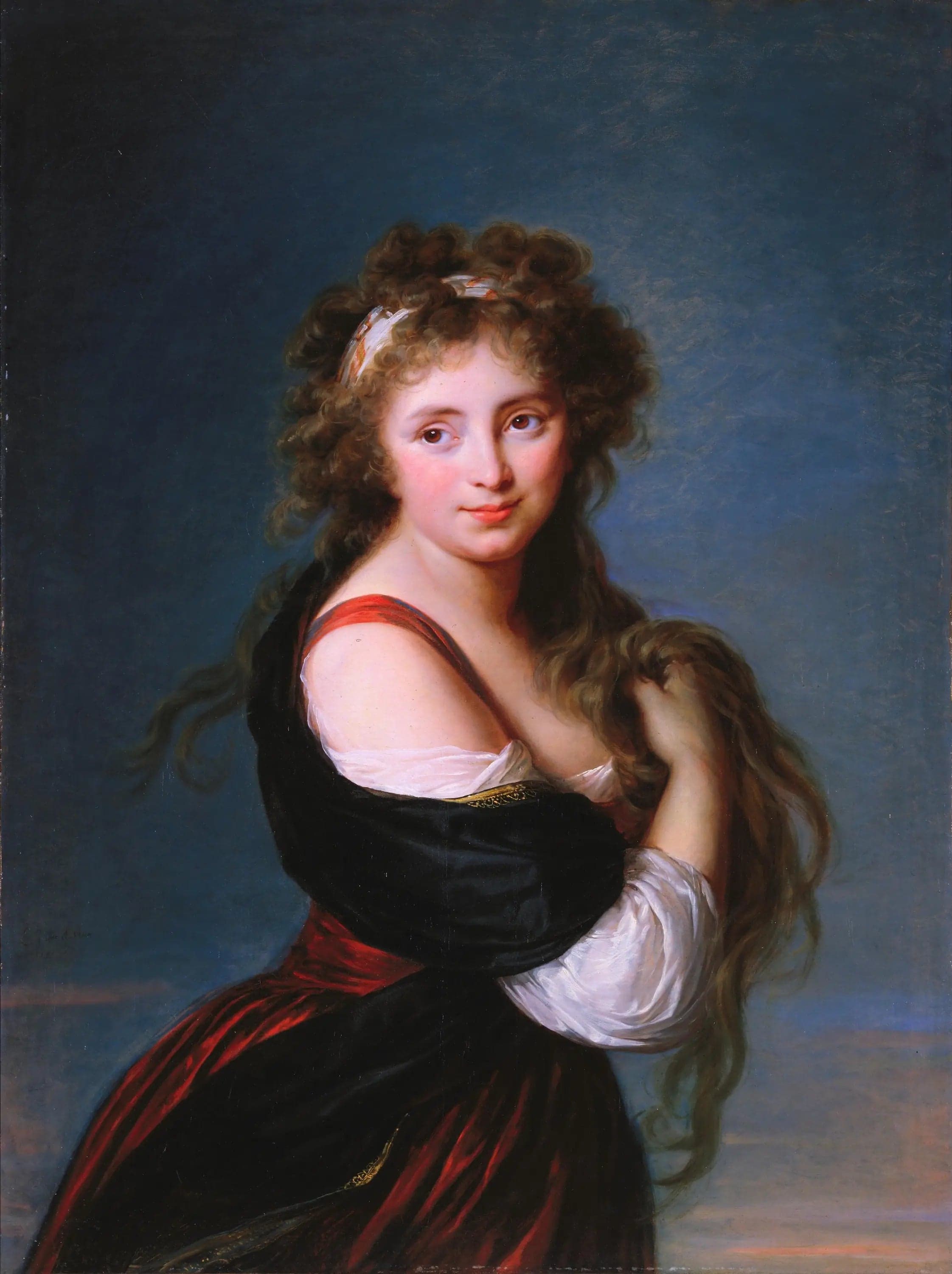 Portrait of Hyacinthe Gabrielle Roland