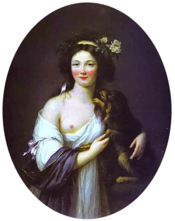 Portrait of Madame d'Aguesseau