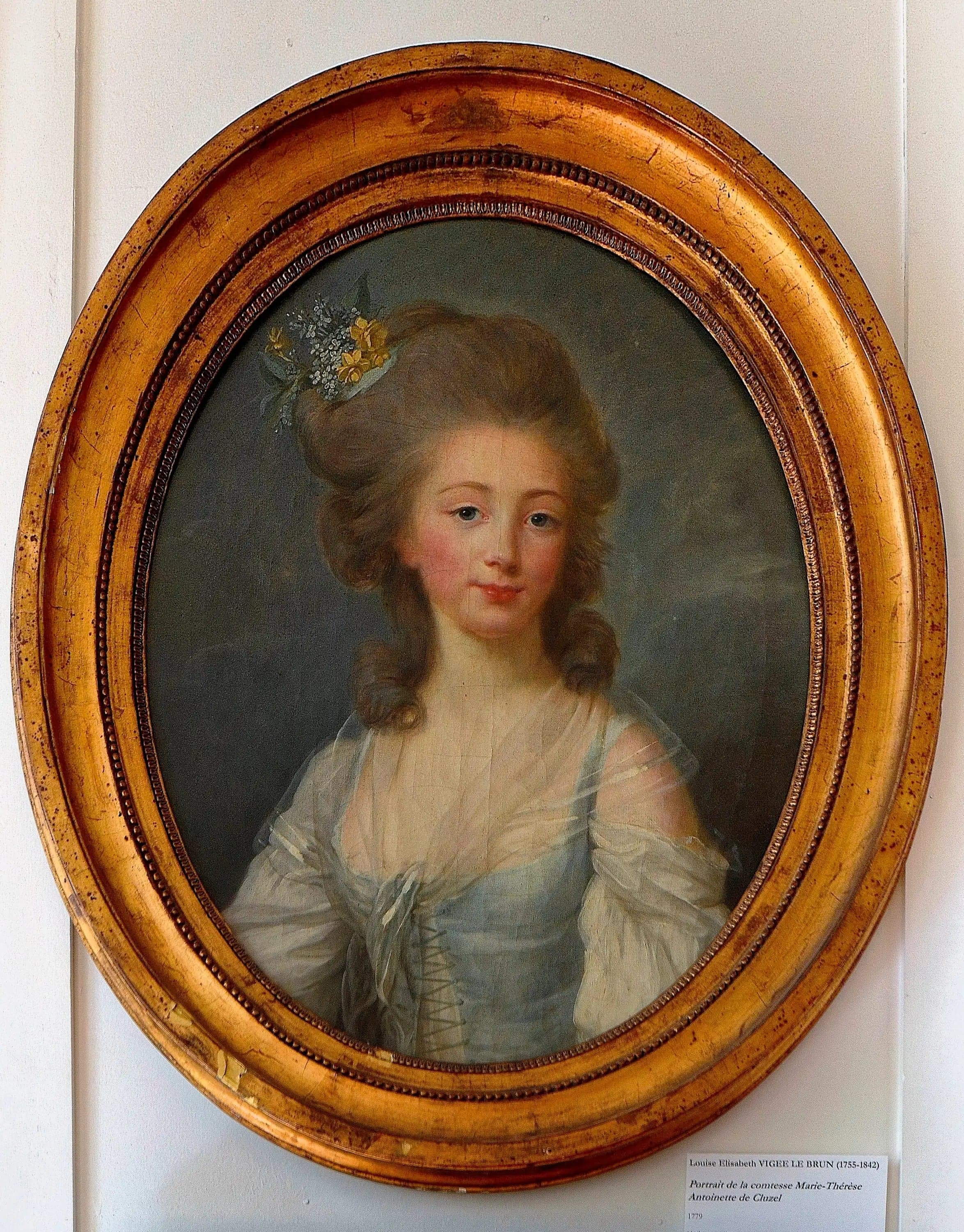 Portrait of Madame du Cluzel