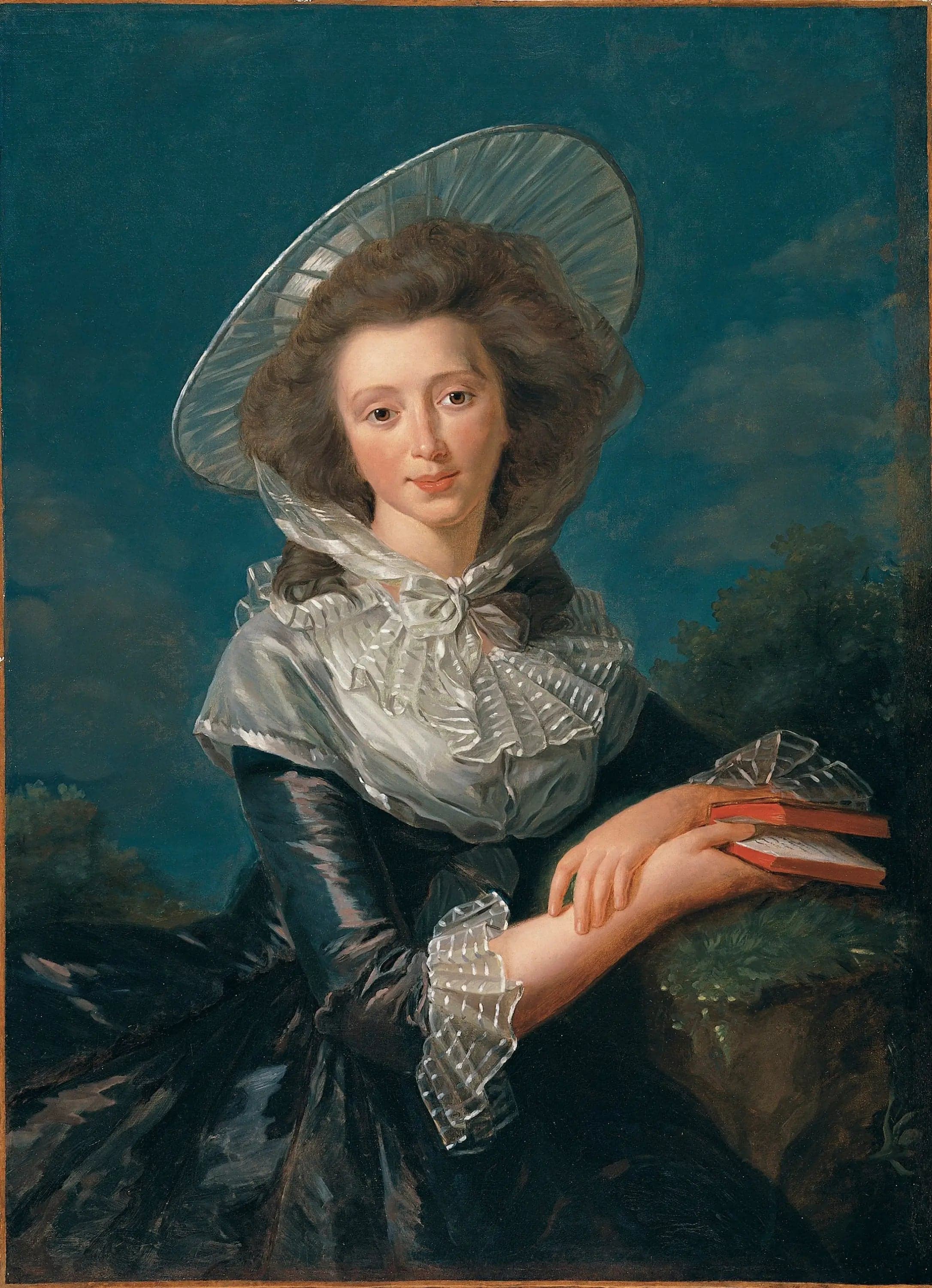 Portrait of the Viscountess of Vaudreuil