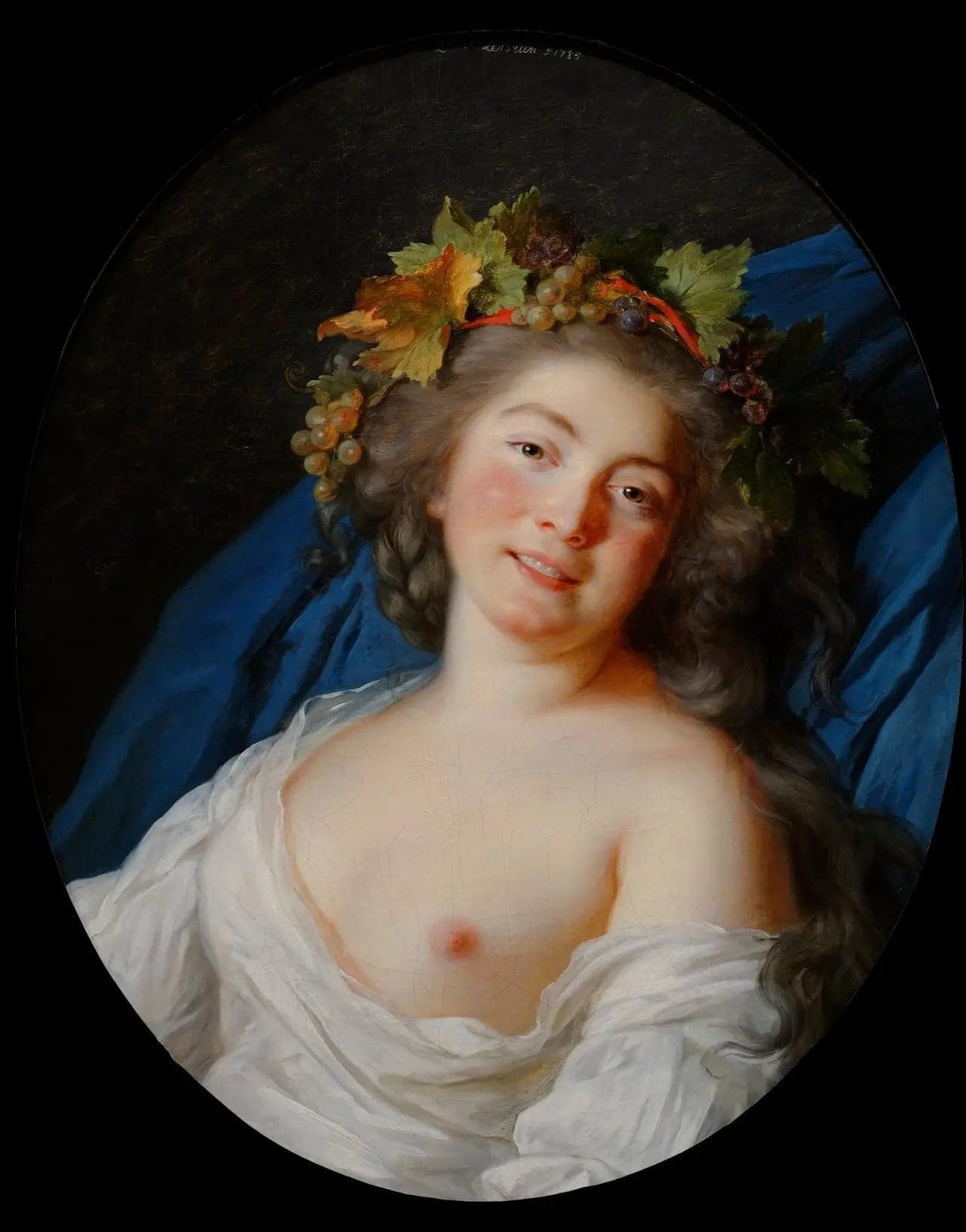 Sophie de Tott en bacchante