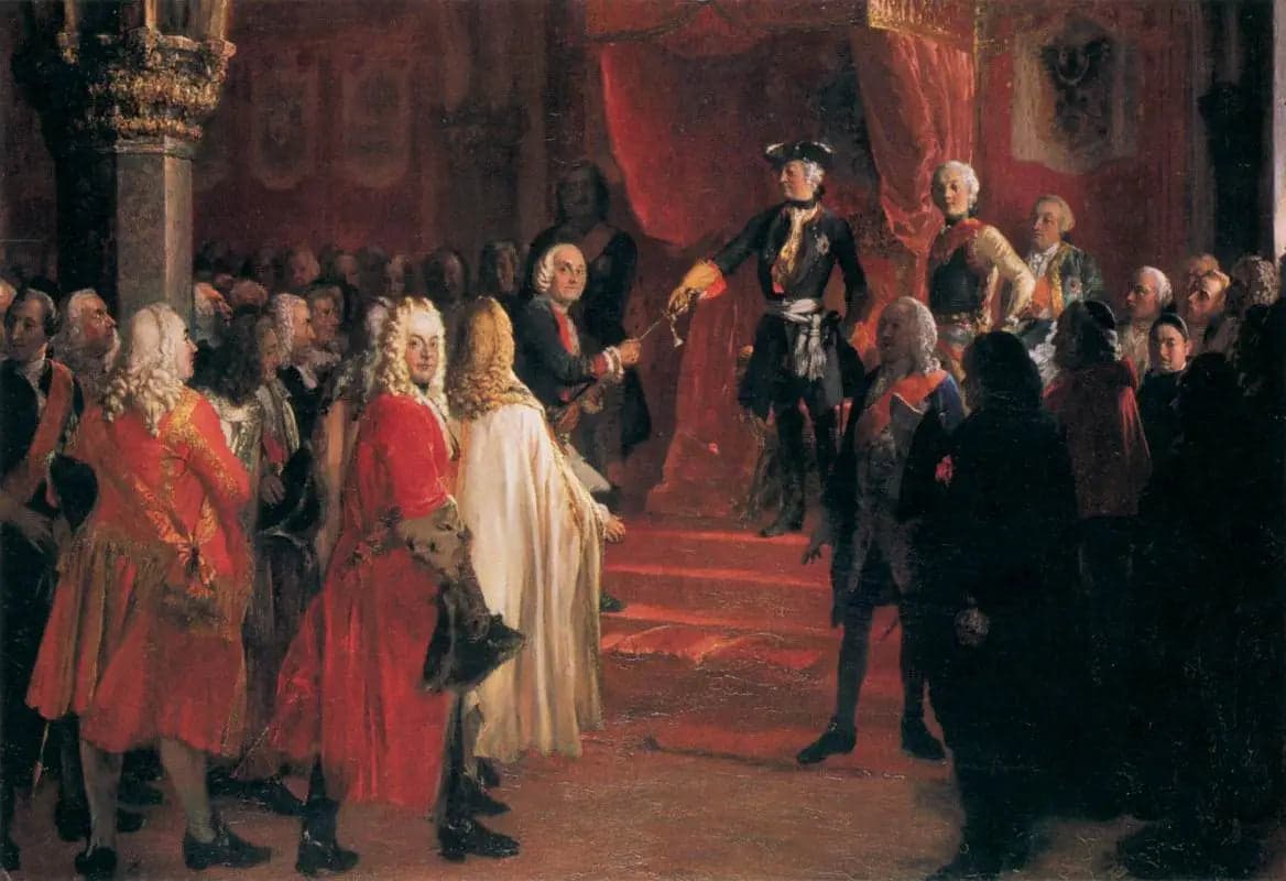 The Allegiance of the Silesian Diet before Frederick II at Breslau