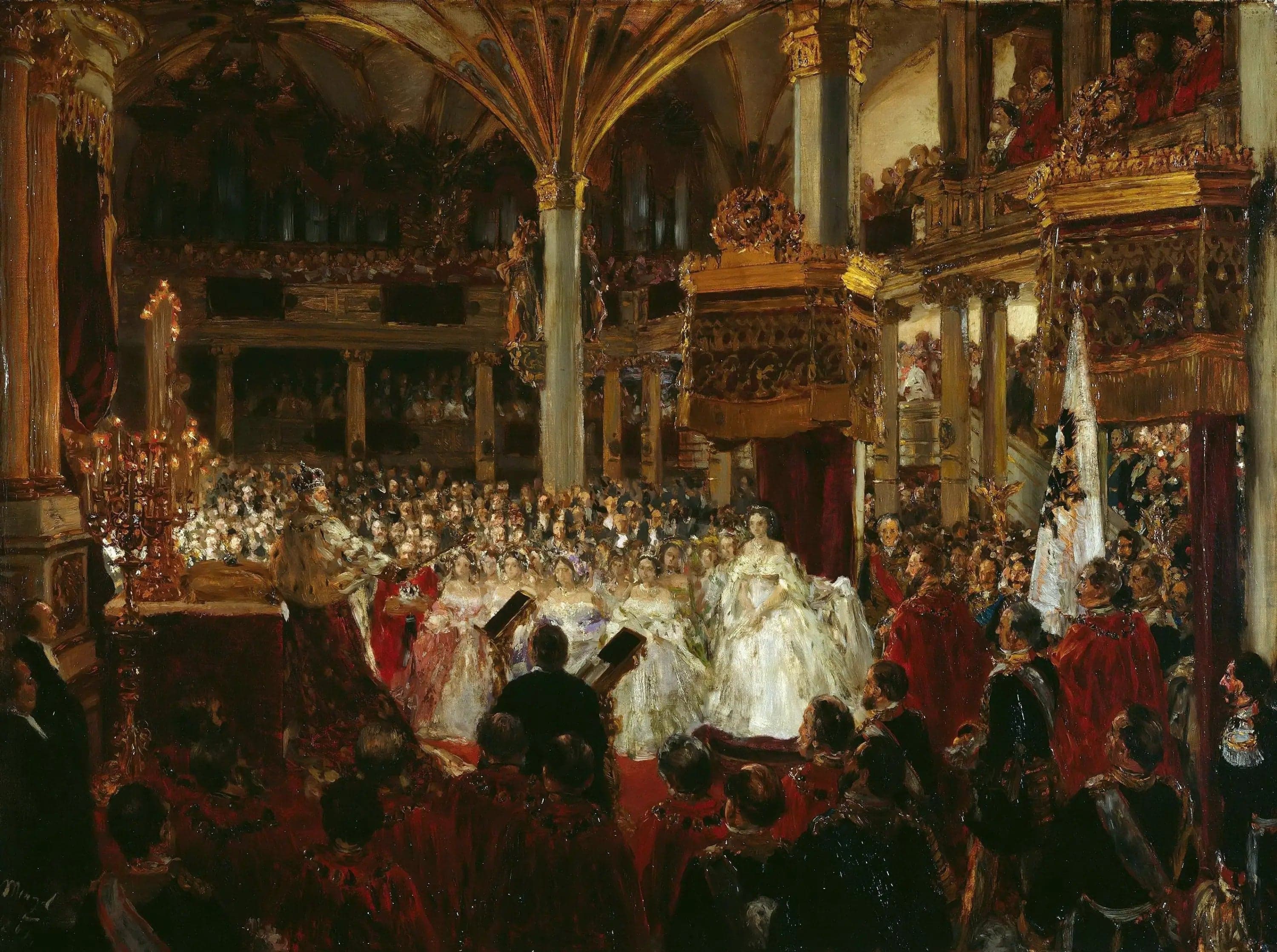 The Coronation of William I in Königsberg in 1861