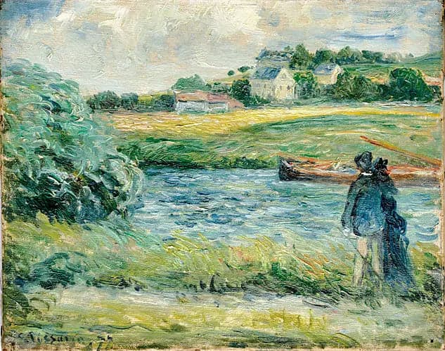 Stroll by the Water, Pontoise