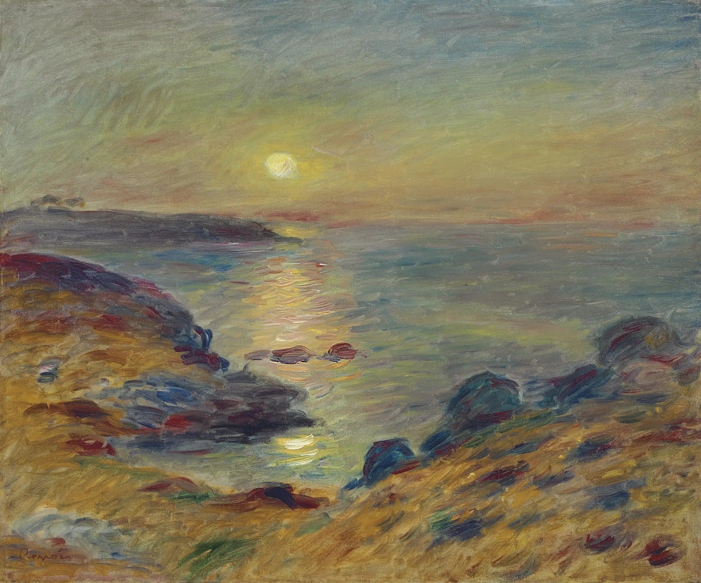 Sunset at Douarnenez - Pierre