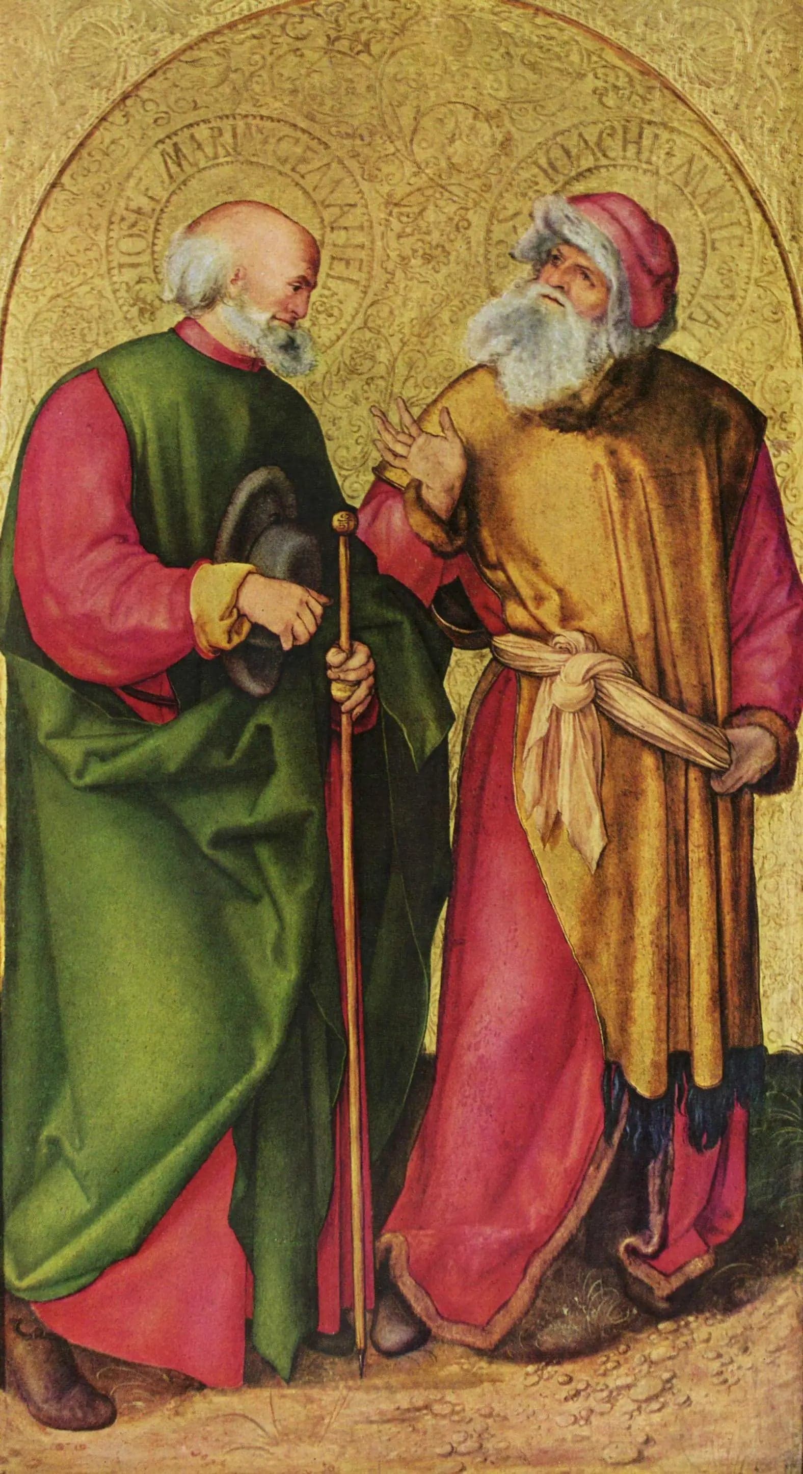 Altar of Jabach: Saints Joseph and Joachim