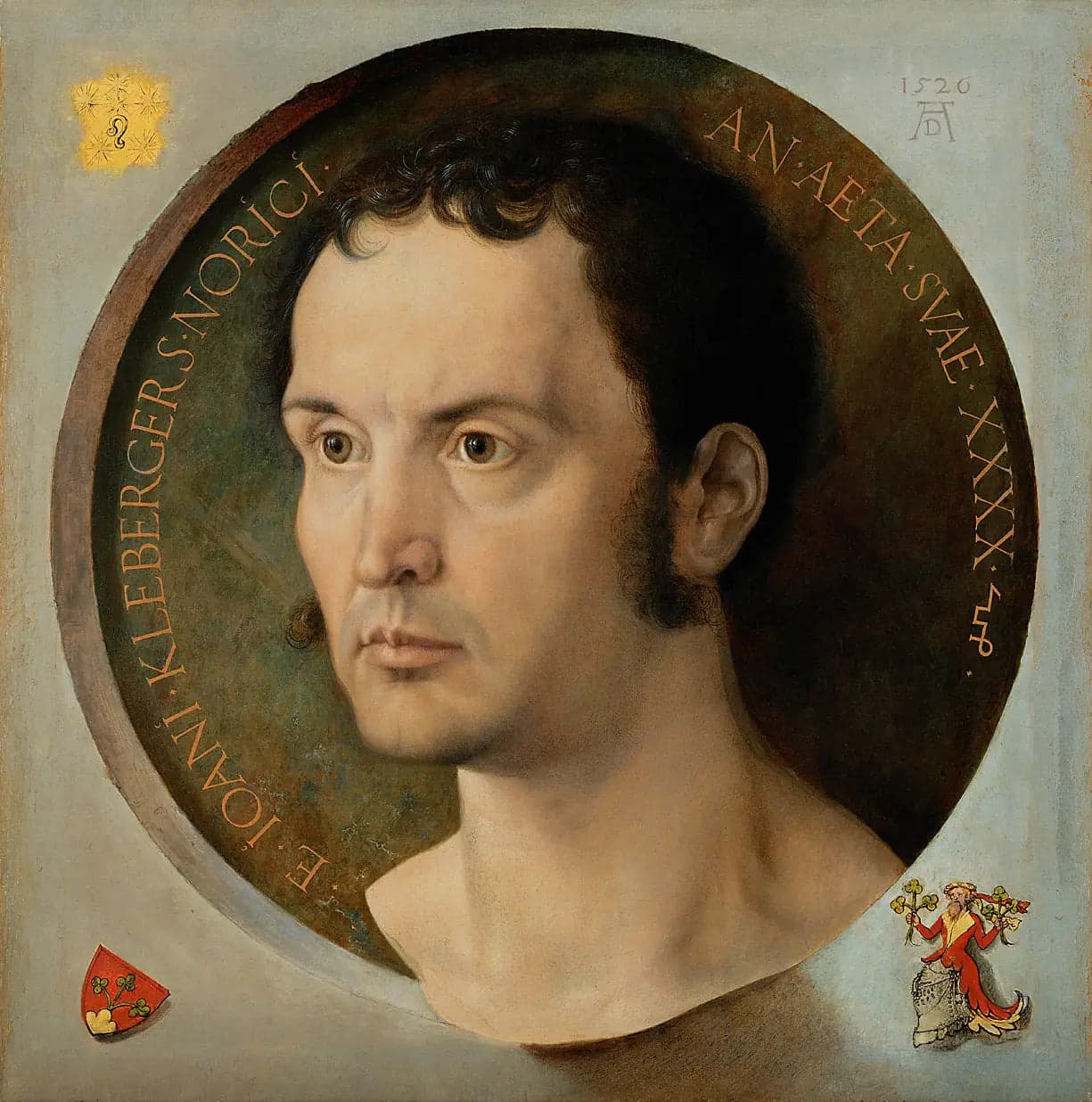 Jean Kleberger painted by A. Dürer