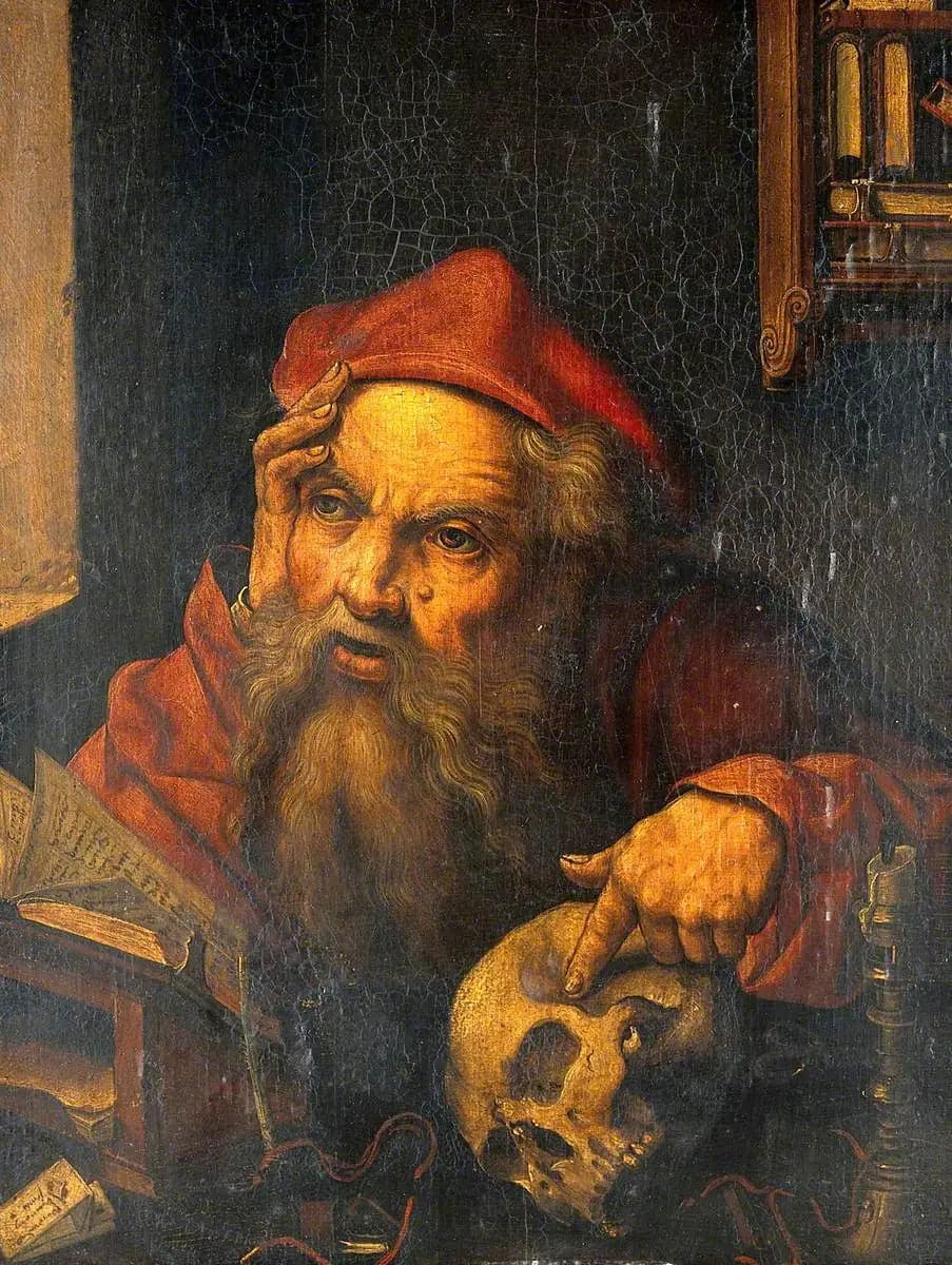 Saint Jerome in his Study