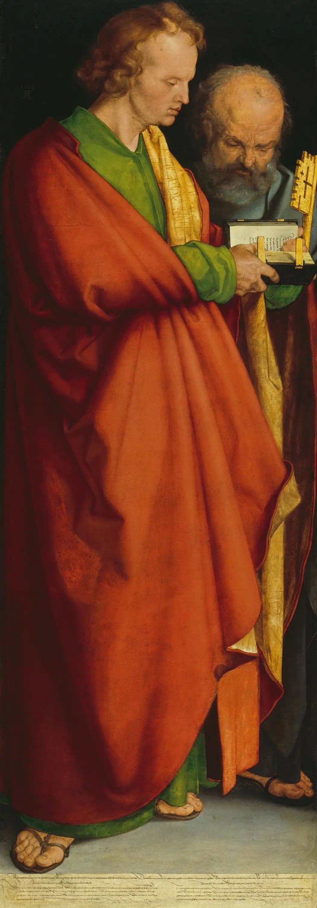 The Four Apostles: Saints John and Peter