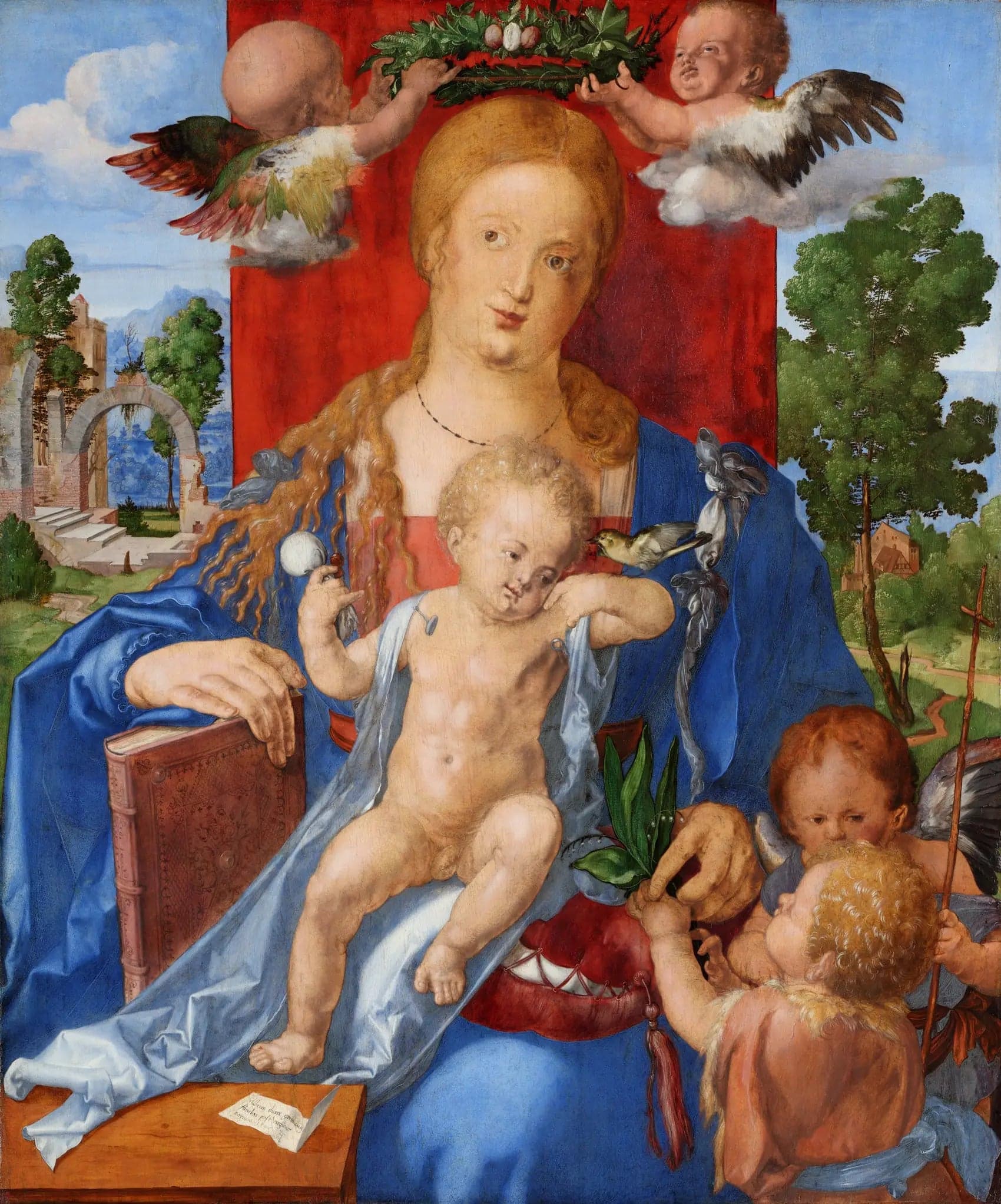 Virgin and Child with the Tain
