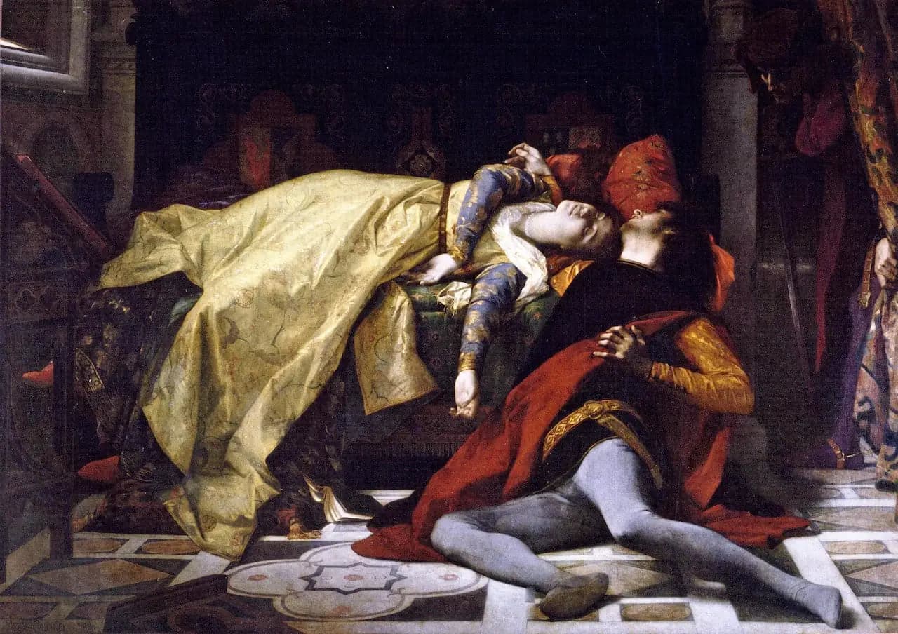 Death of Francesca de Rimini and Paolo Malatesta