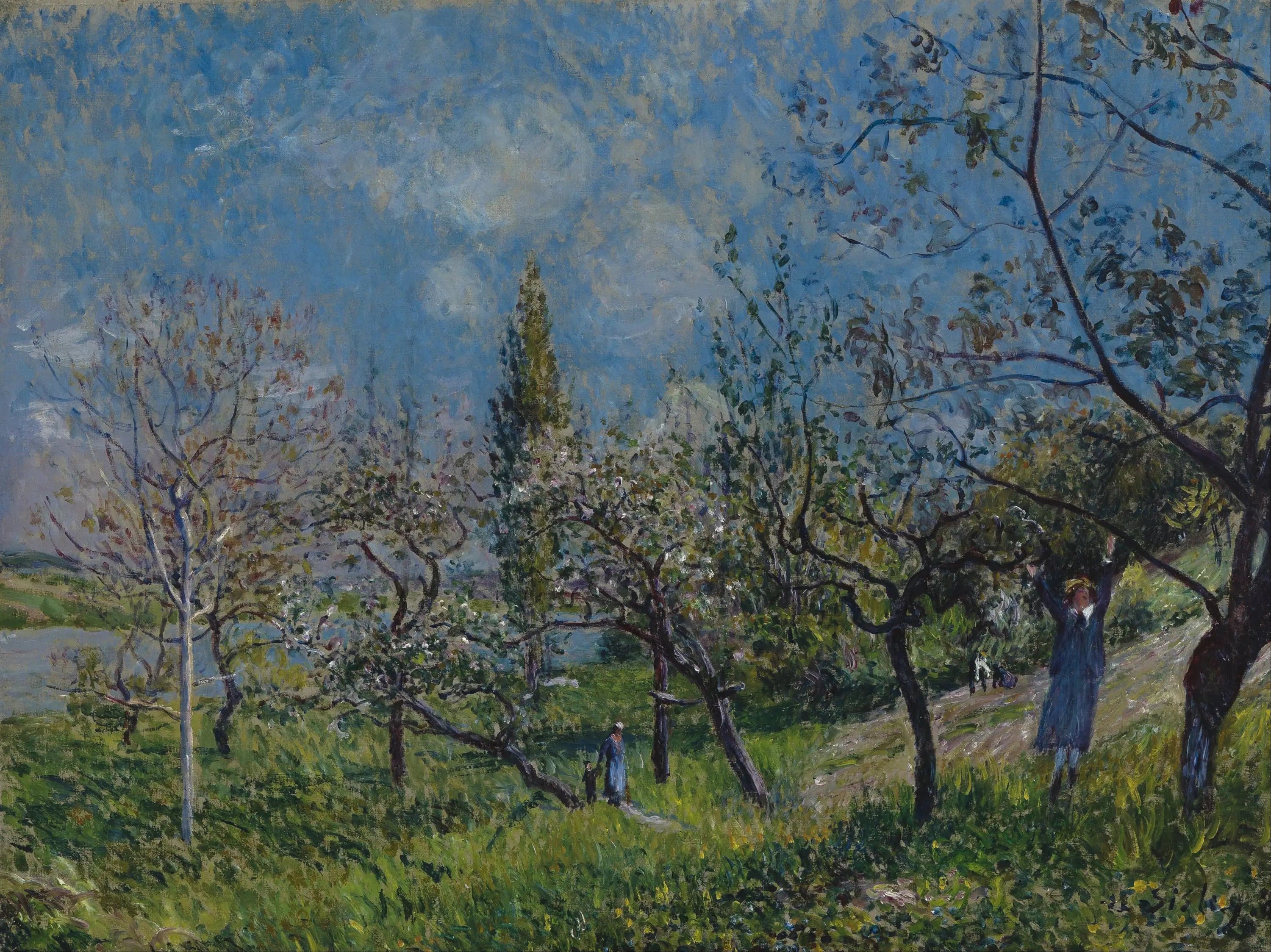 An Orchard in Spring, By