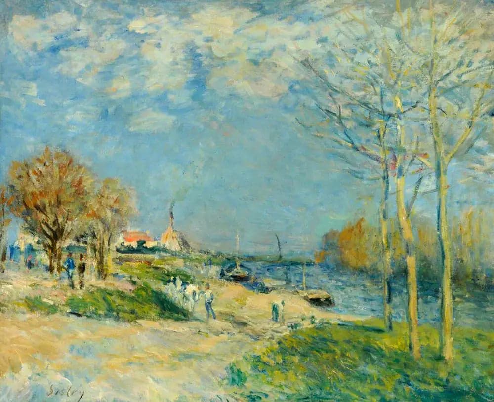 Banks of the Seine at Port-Marly