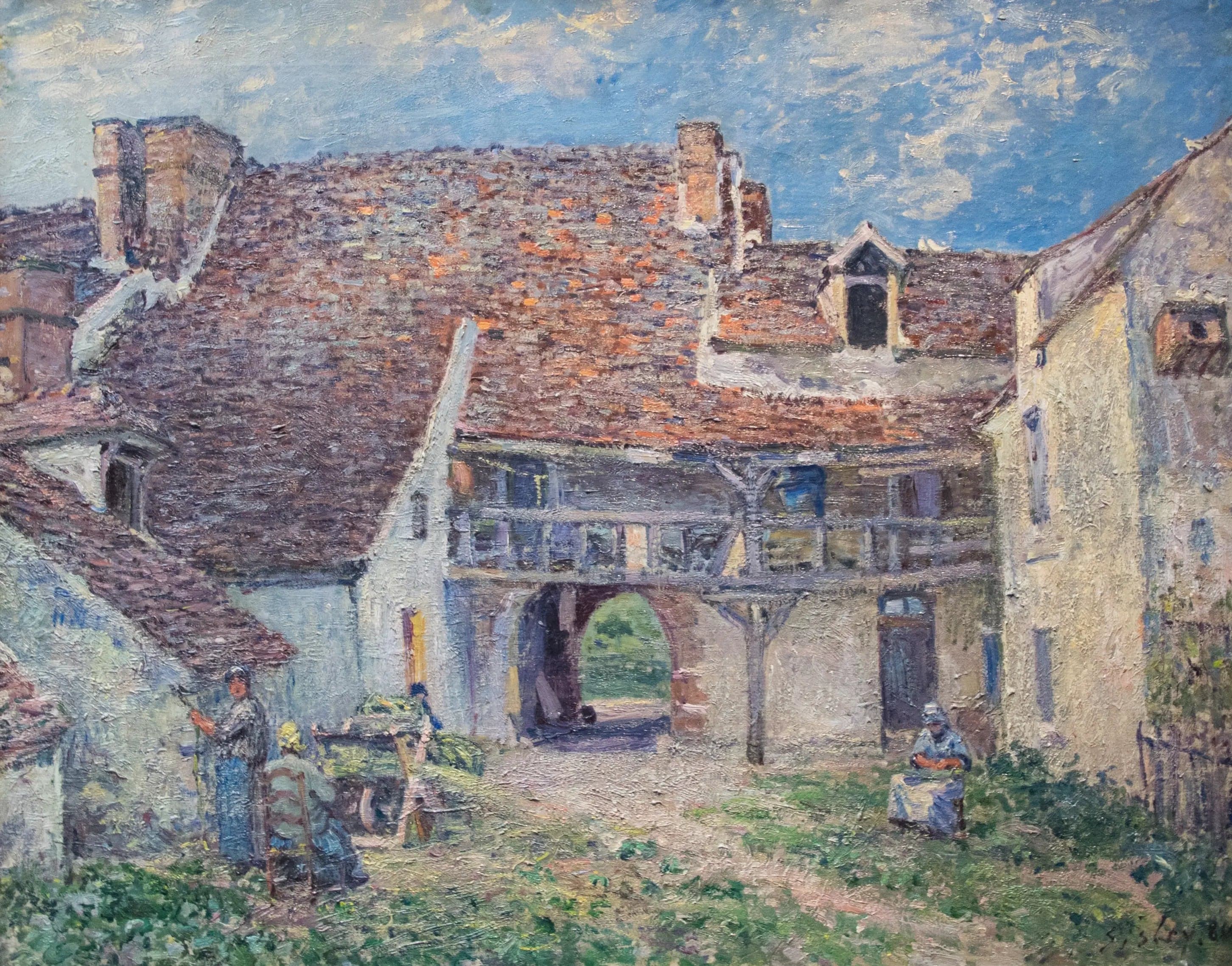 Farmyard in Saint-Mammès