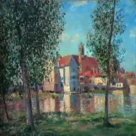 Moret-sur-Loing : Morning Sun