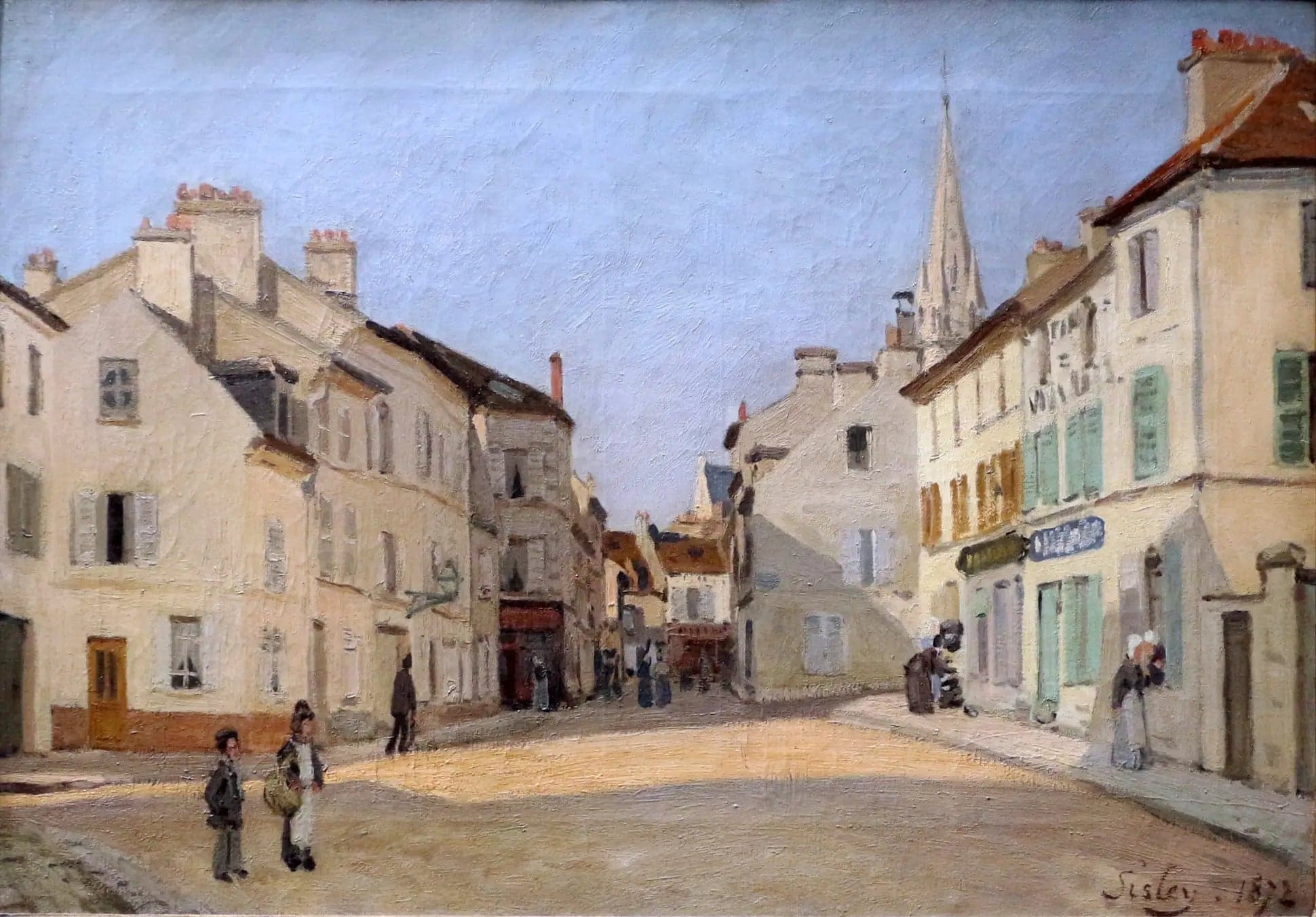 Street of the Chaussée in Argenteuil
