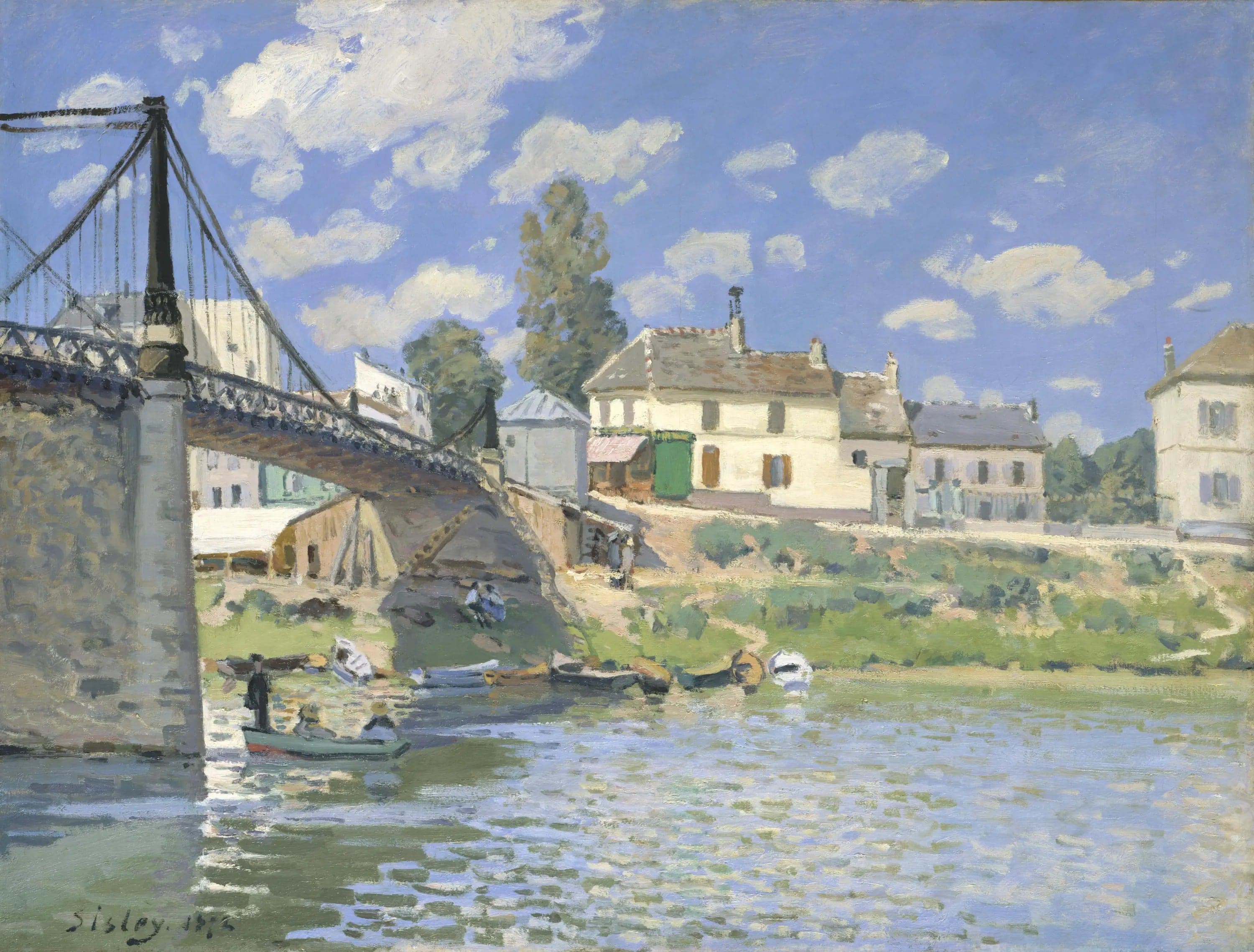 The Bridge of Villeneuve-la-Garenne