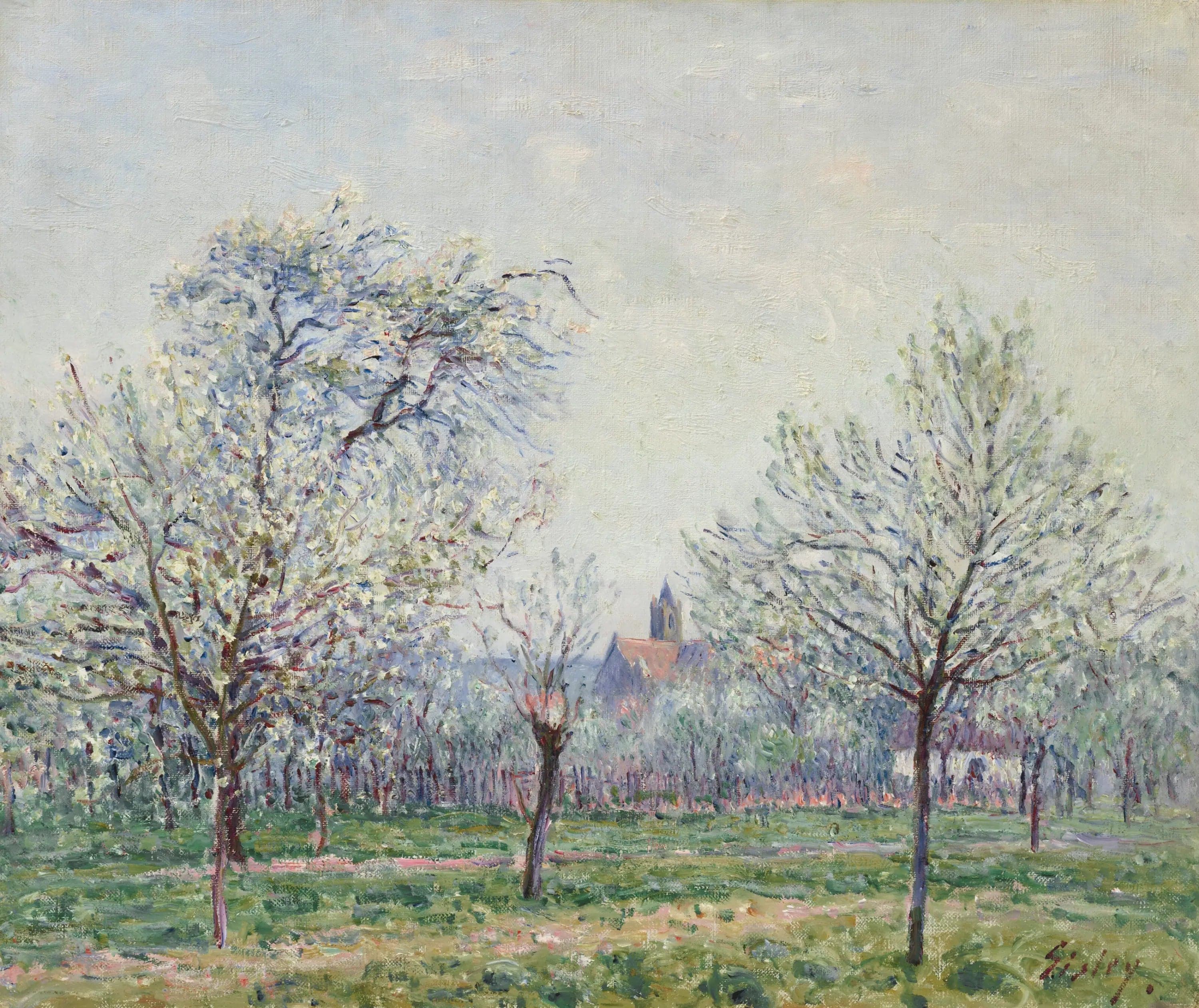 The Orchard at Moret-sur-Loing, Spring
