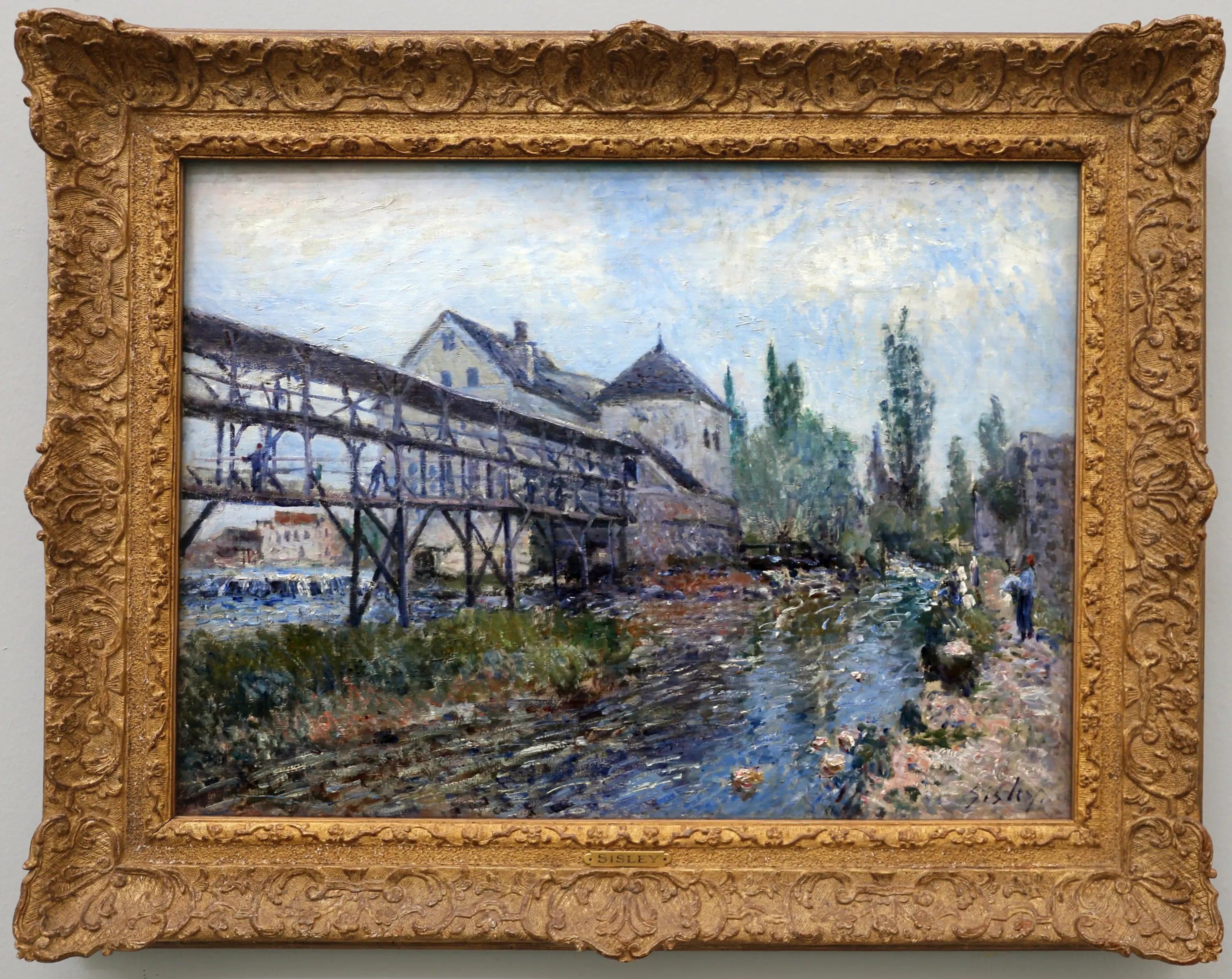 The Provencher Mill in Moret
