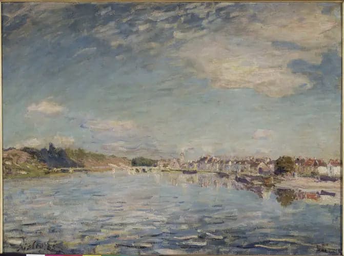 The Seine at Saint-Mammès