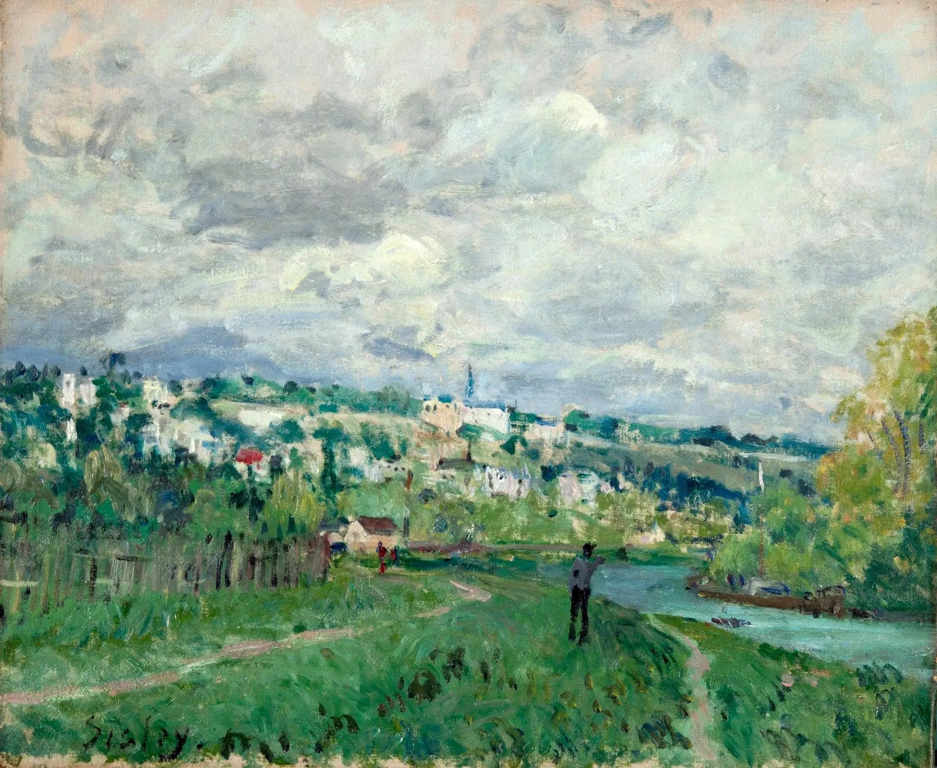 The Seine near Saint-Cloud