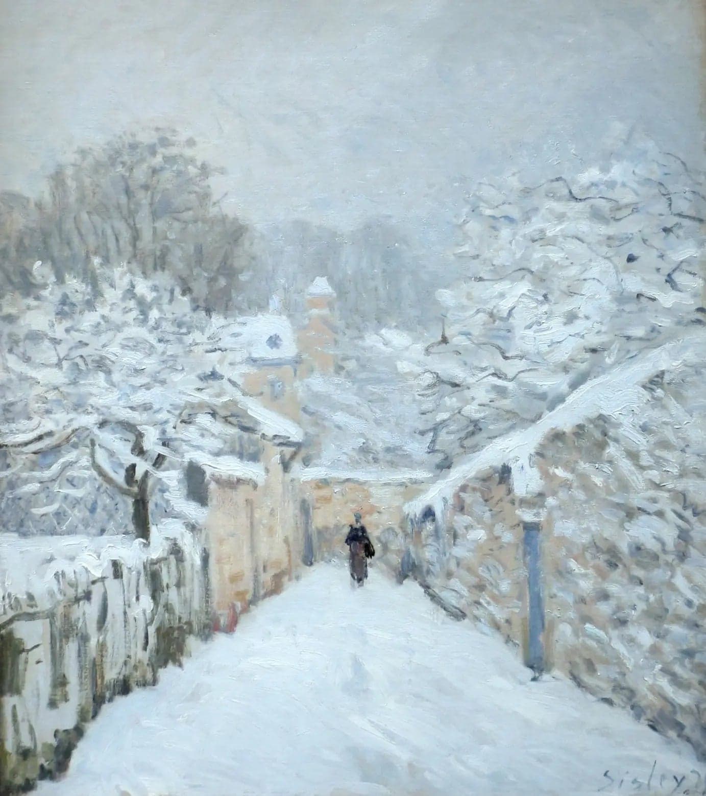 The Snow at Louveciennes