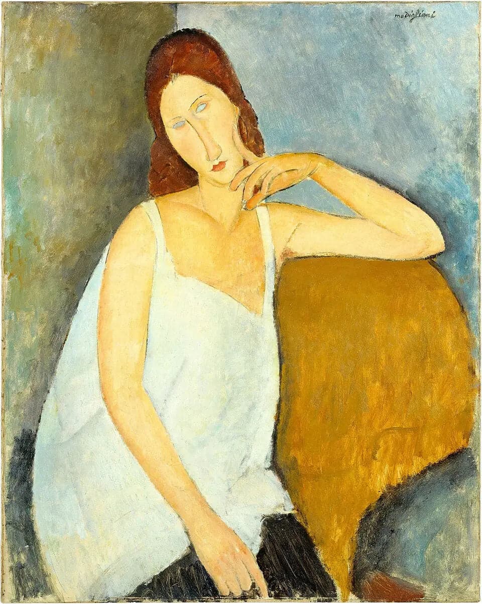 Jeanne Hébuterne with Bare Shoulders