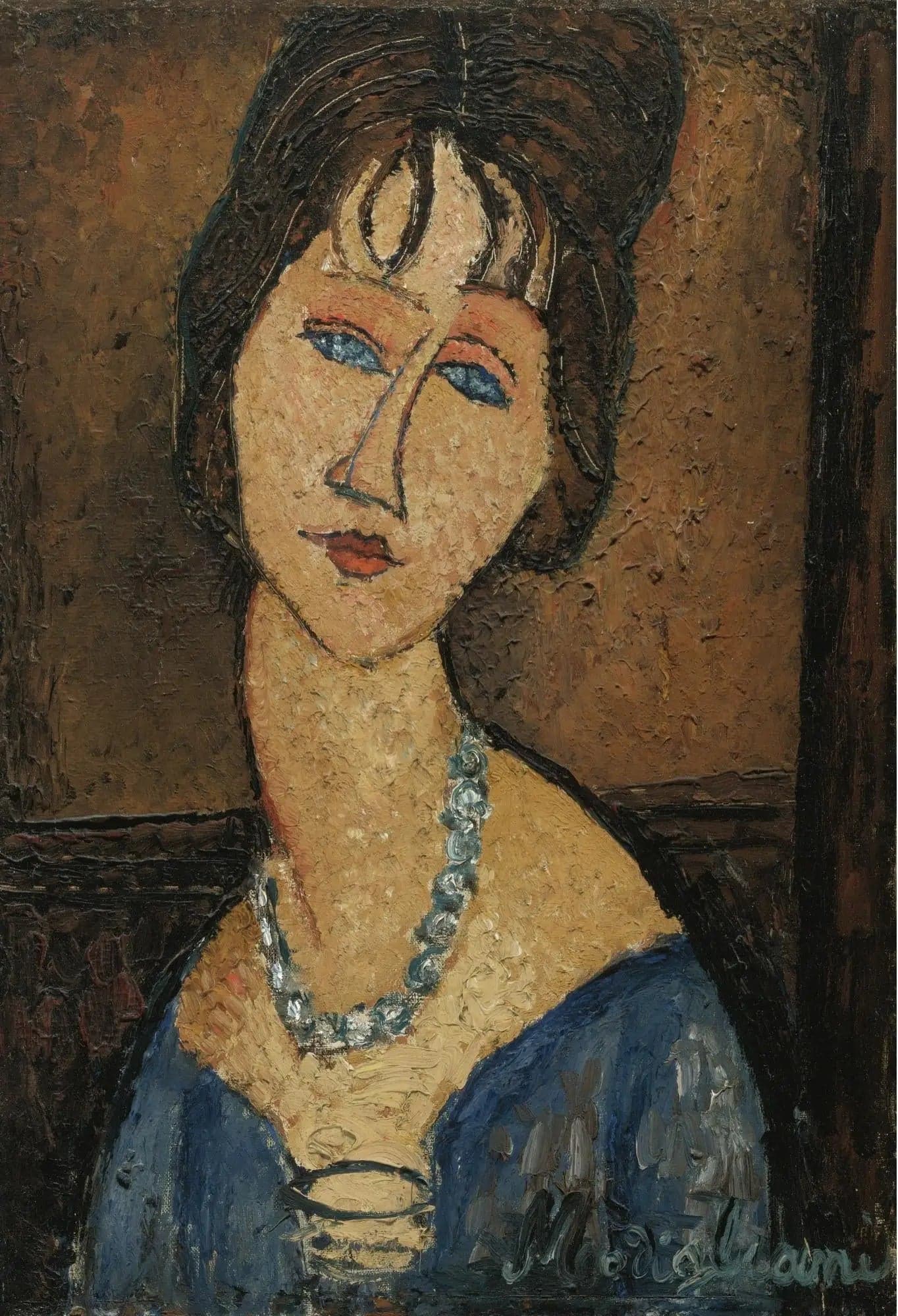 Jeanne Hébuterne with Necklace