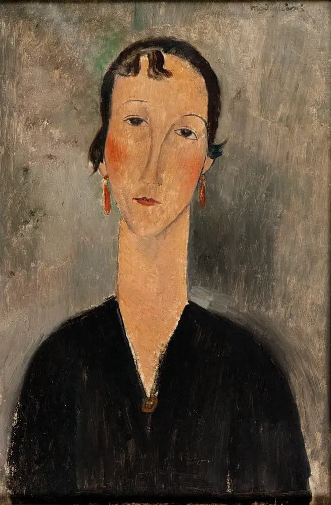 Woman with Earrings