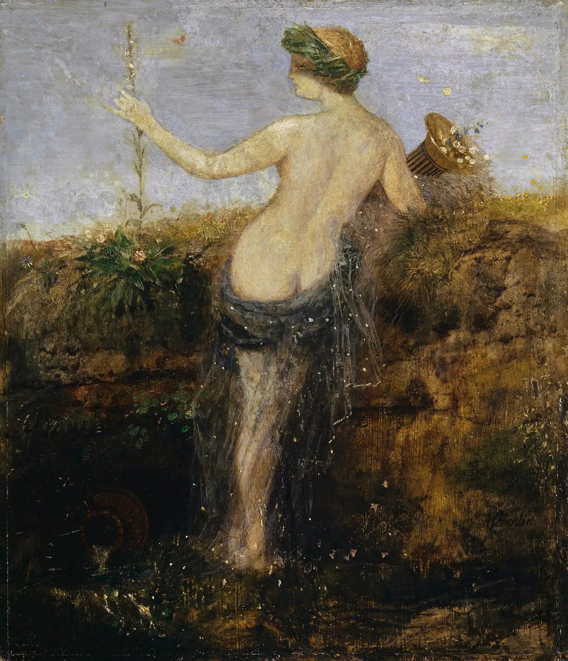 Nymph with the Cornucopia