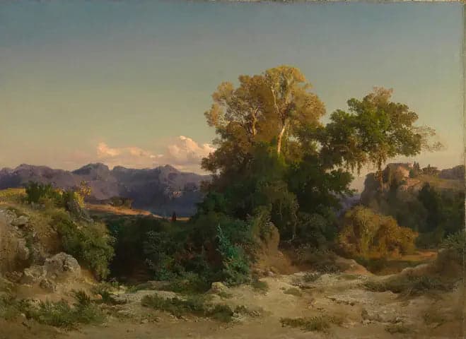 Roman countryside landscape