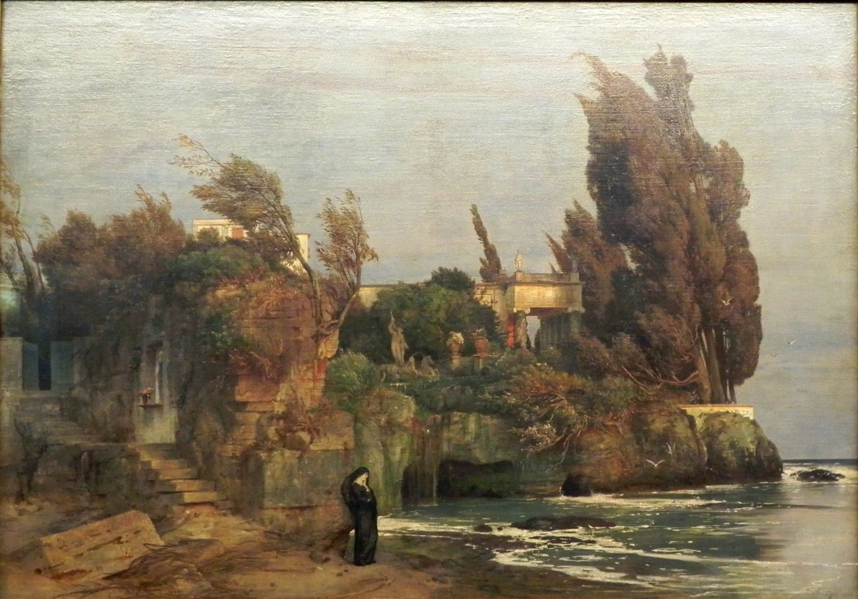Villa au bord de la mer, version II