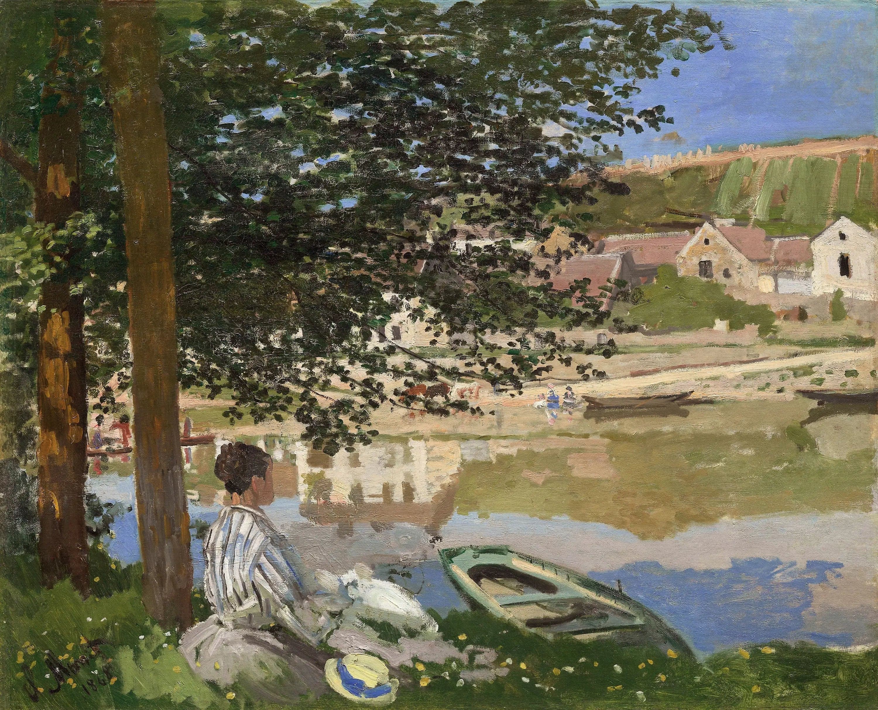 On the Banks of the Seine at Bennecourt