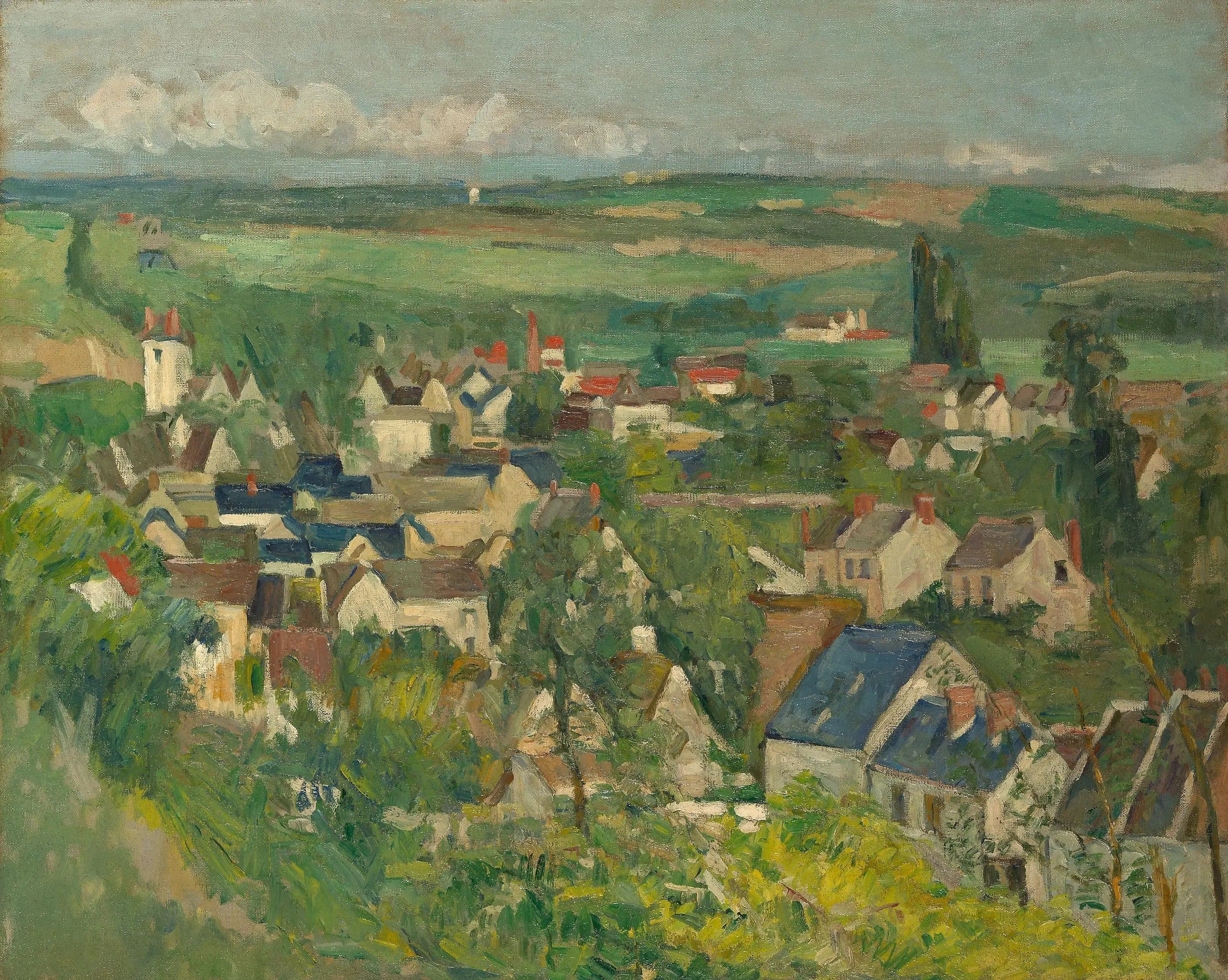 Panoramic View of Auvers-sur-Oise