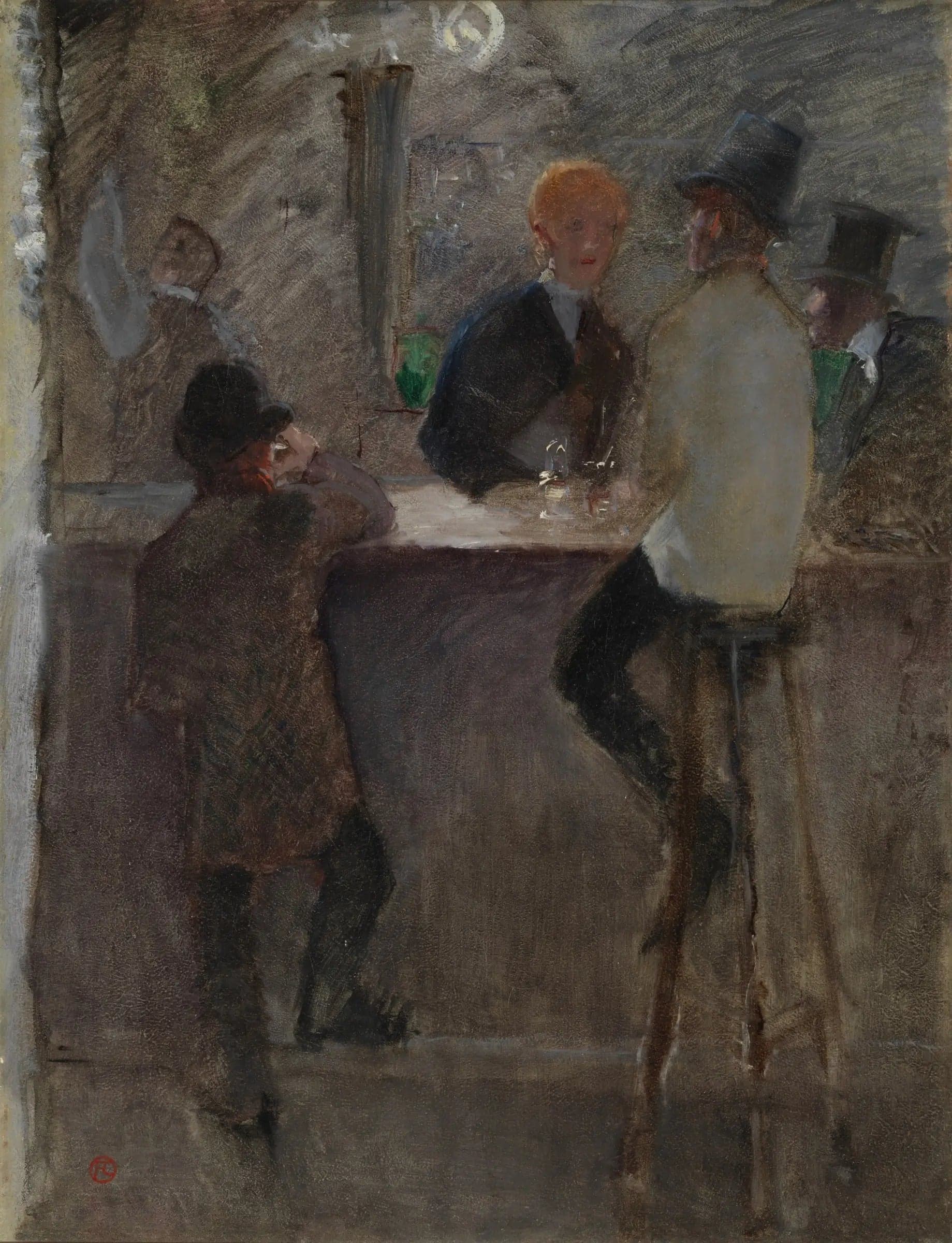 At the Bar - Henri de Toulouse