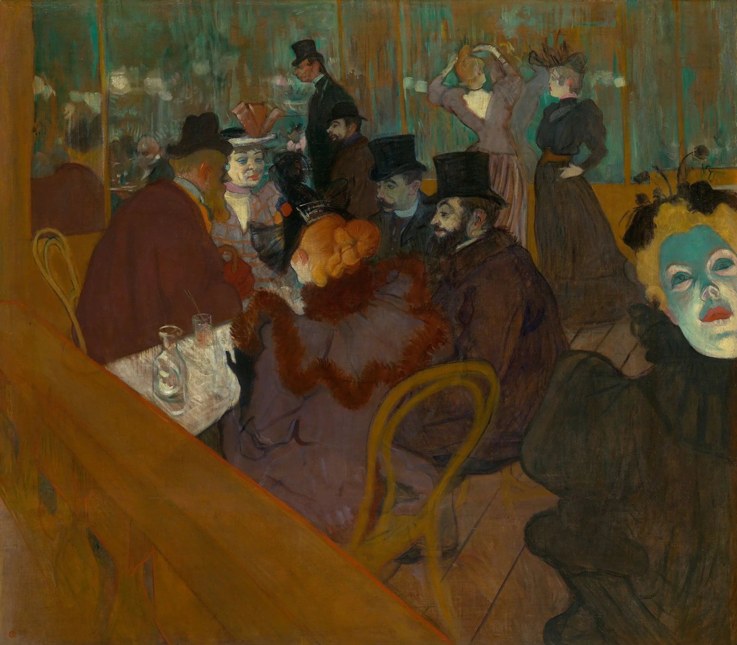 At the Moulin Rouge - Henri de Toulouse