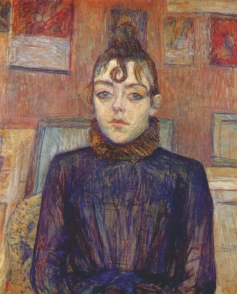 Girl with Lovelock - Henri de Toulouse