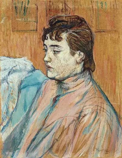 Portrait of a Prostitute - Henri de Toulouse
