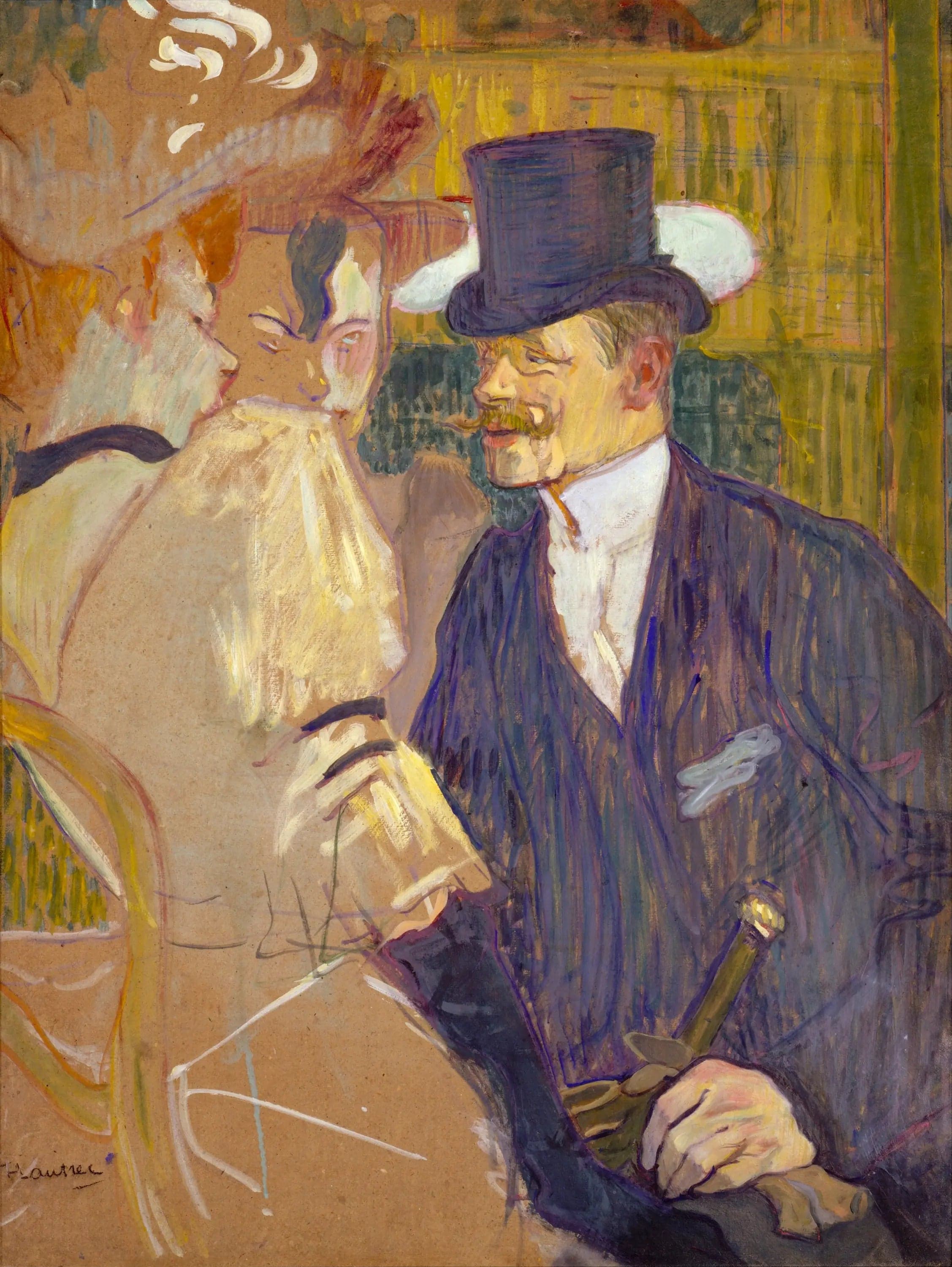 The Englishman at the Moulin-Rouge - Henri de Toulouse