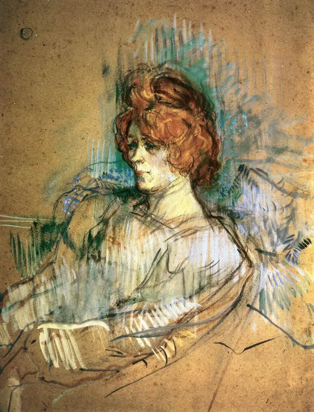 Woman Sitting - Henri de Toulouse