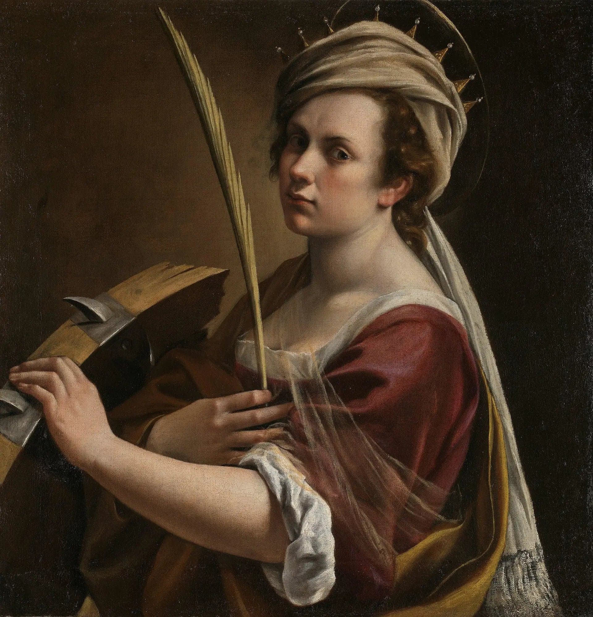 Self-Portrait at Saint Catherine of Alexandria