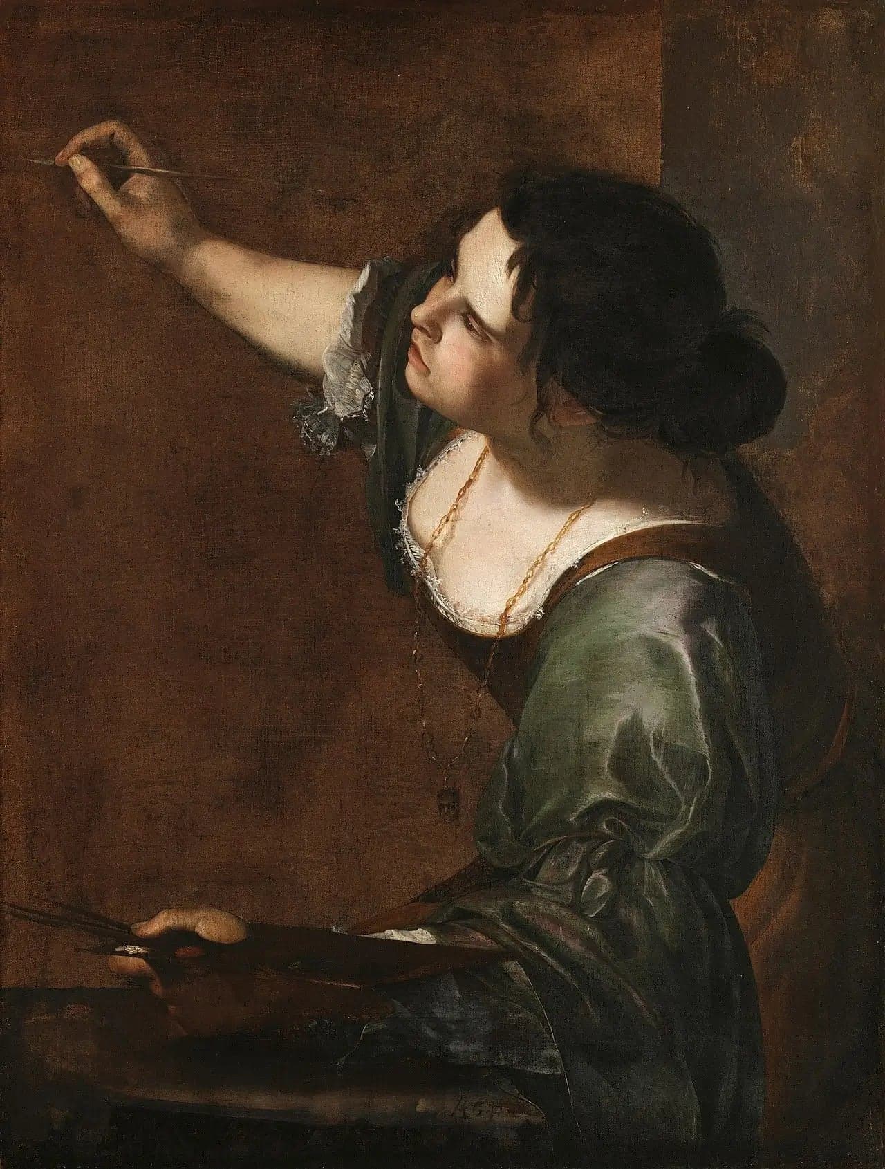 Self-portrait in Allegory of Painting