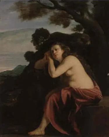 The Penitent Magdalene in a Landscape