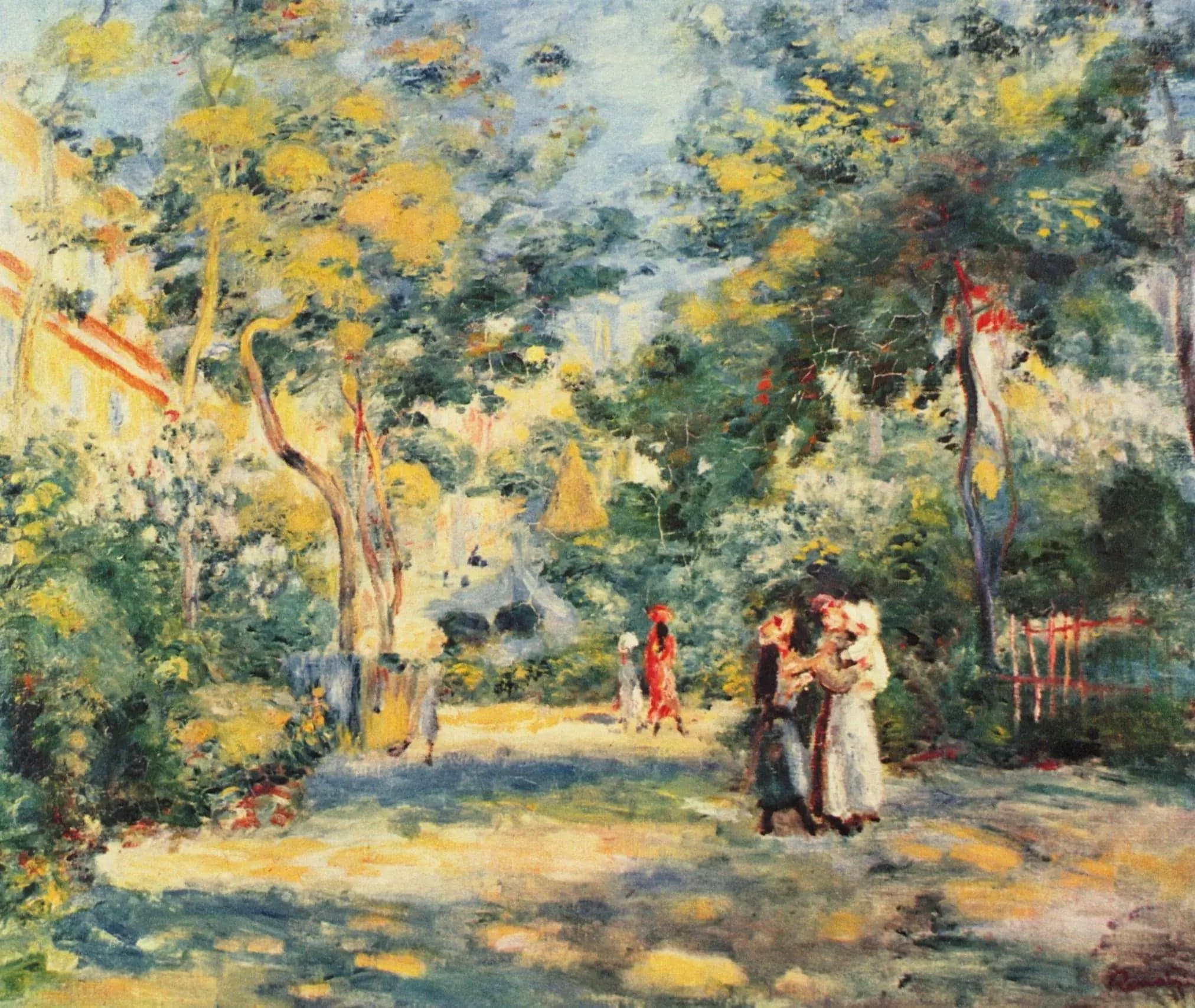 A Garden in Montmartre - Pierre