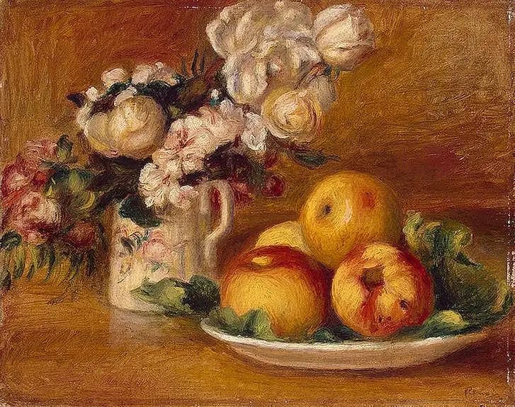 Apples and Flowers - Pierre